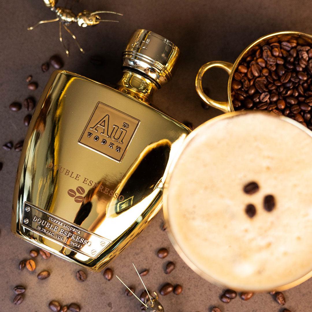 Au Vodka Double Espresso Coffee Liqueur 70cl - Image 3