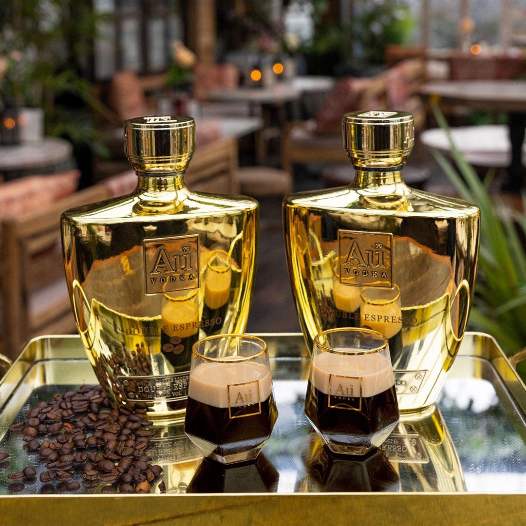 Au Vodka Double Espresso Coffee Liqueur 70cl - Image 5