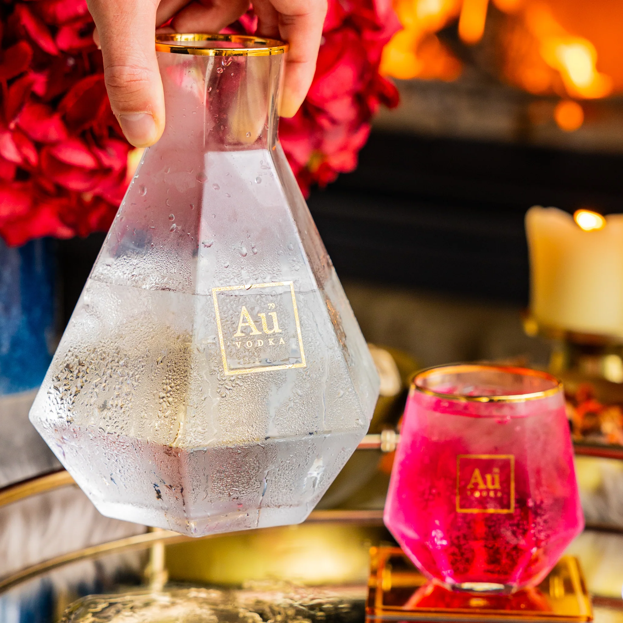 Au Diamond Cut Decanter - Image 3