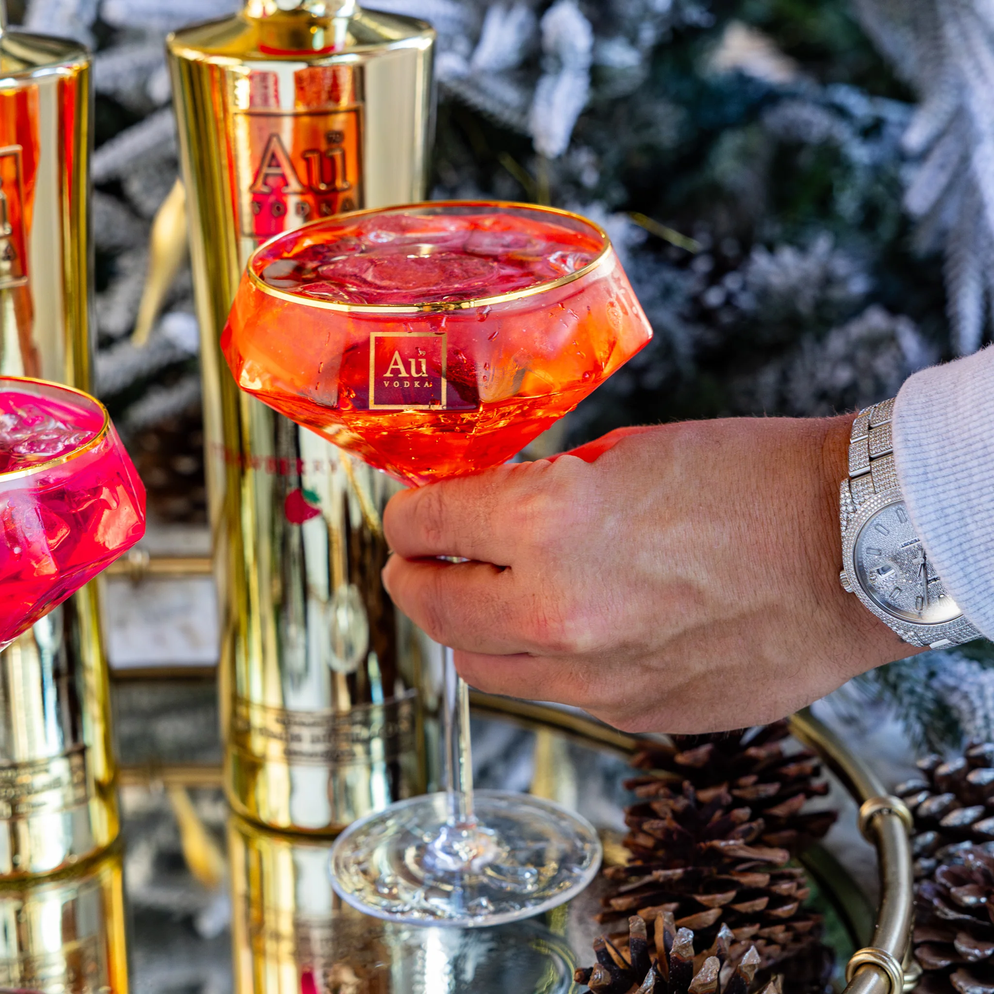 Au Diamond Martini Glass - Image 13