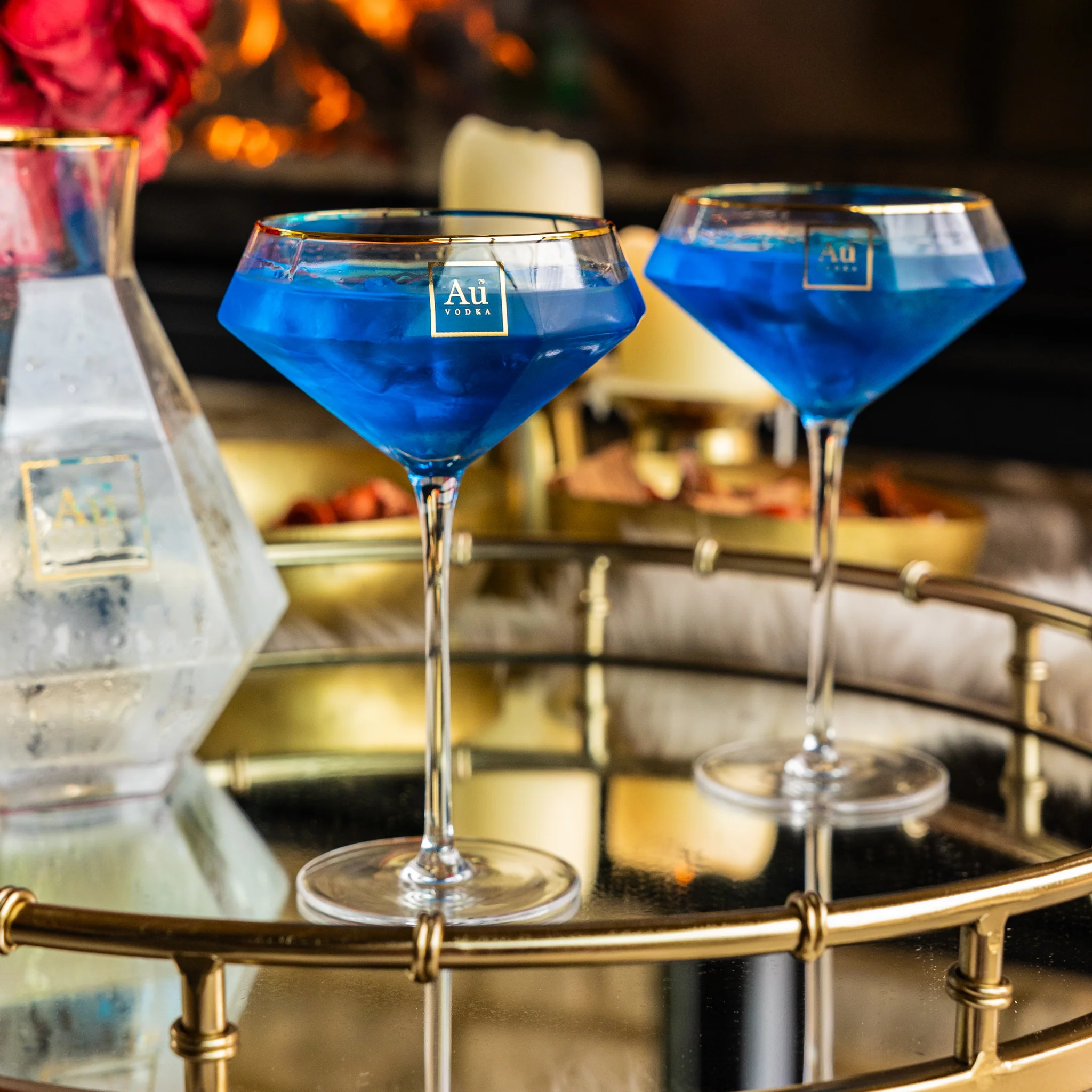 Au Diamond Martini Glass - Image 9