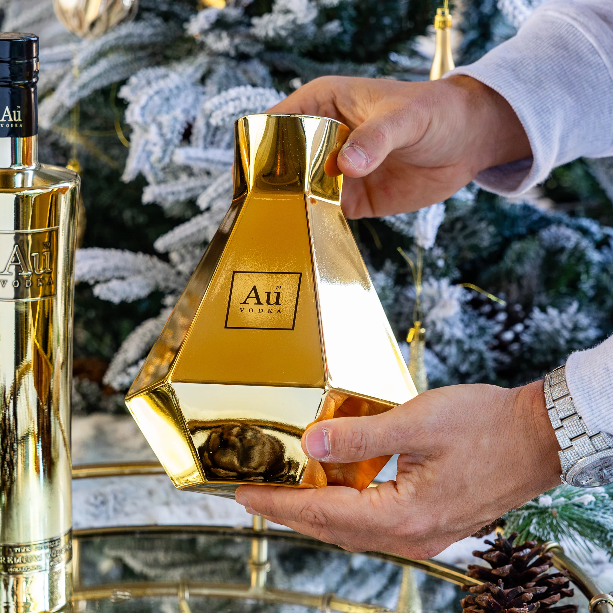 Au Gold Decanter - Image 6