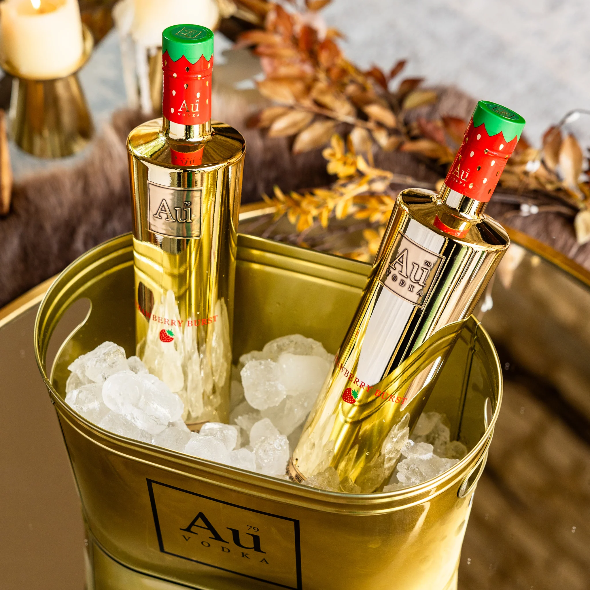 Au Gold Ice Bucket - Image 5