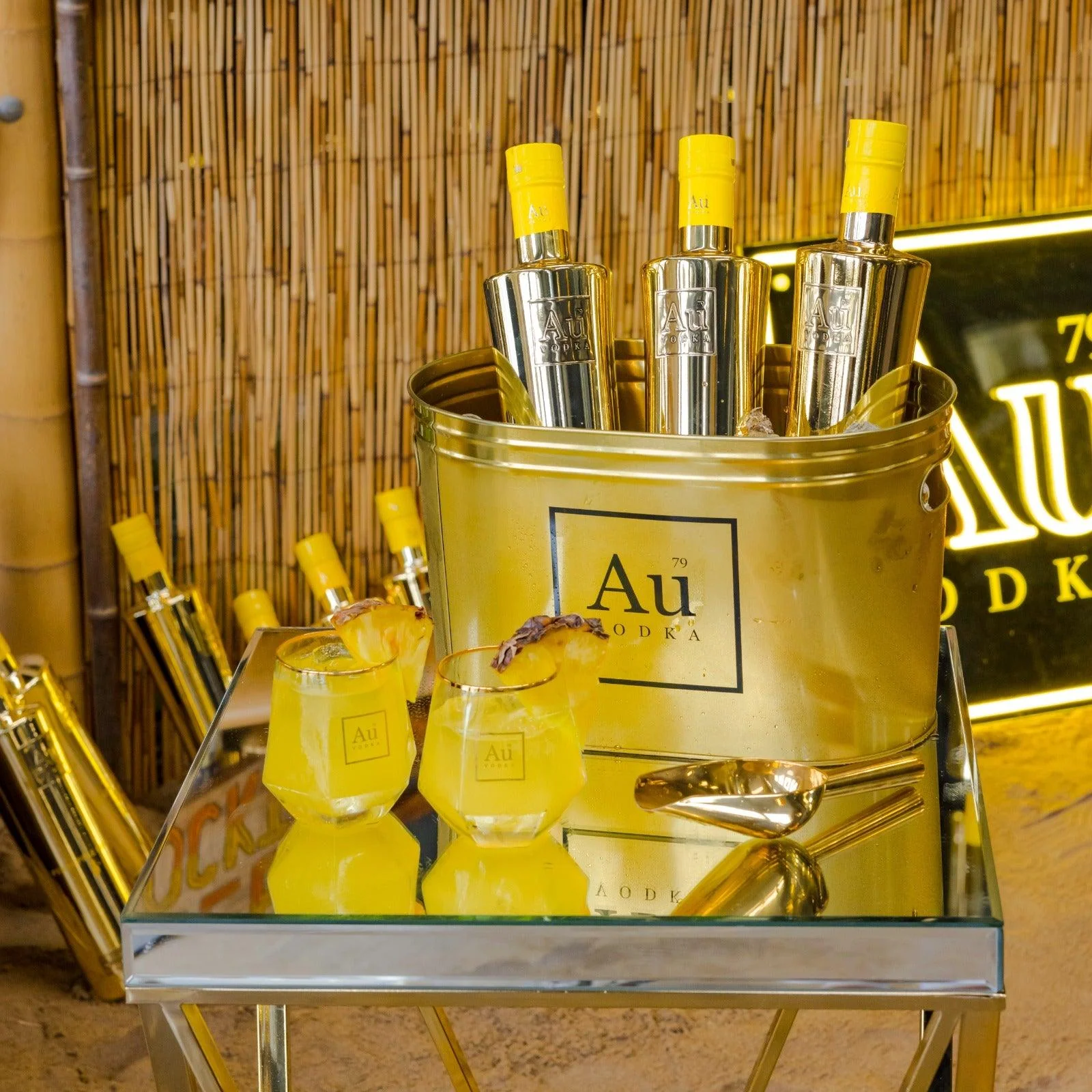Au Gold Ice Bucket - Image 6
