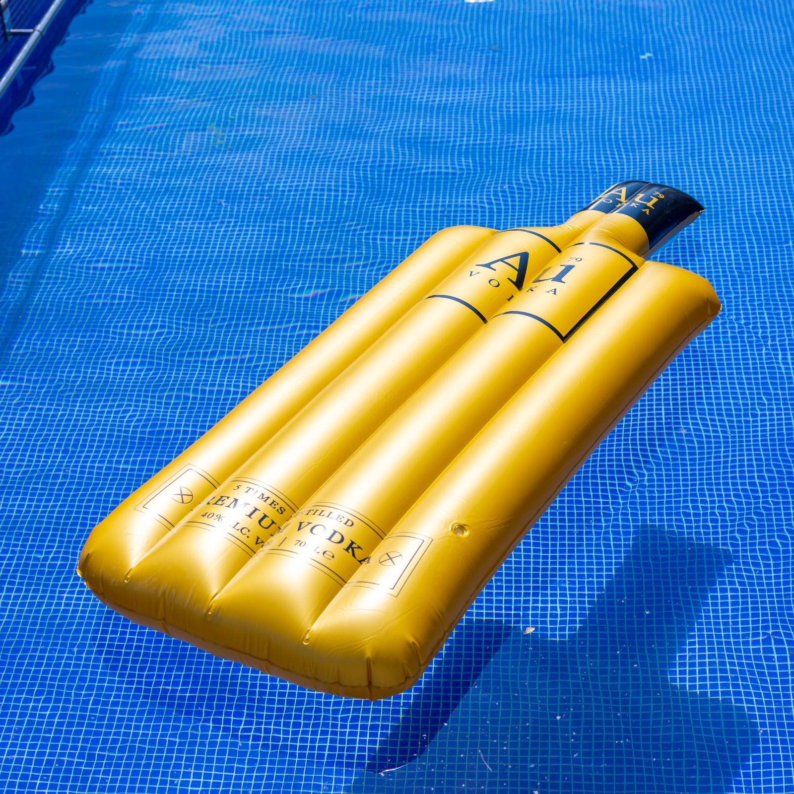 Au Gold Inflatable Lilo - Image 3