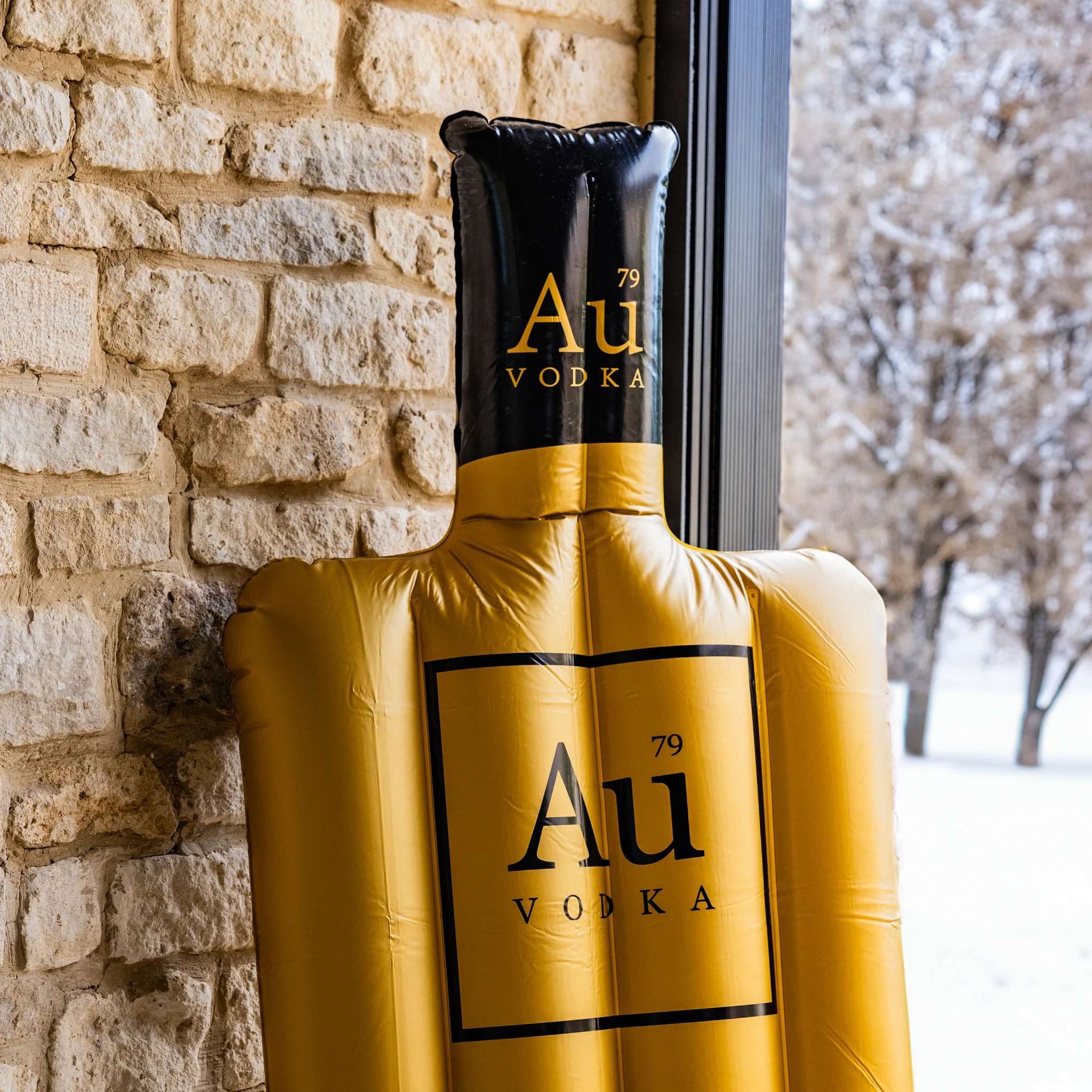 Au Gold Inflatable Lilo - Image 5