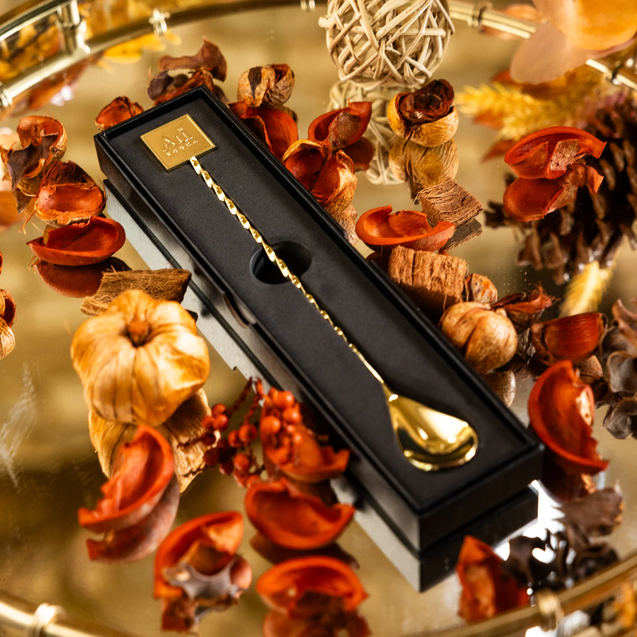 Au Gold Stirring Spoon - Image 5