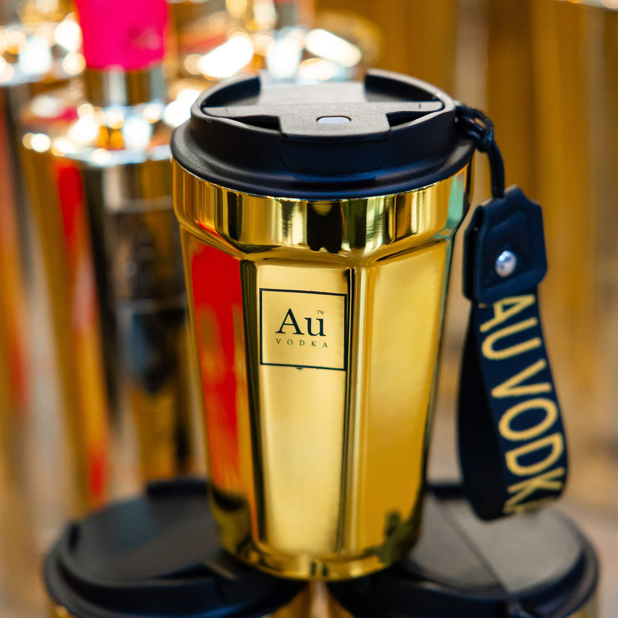 Au Gold Thermal Coffee Cup - Image 6