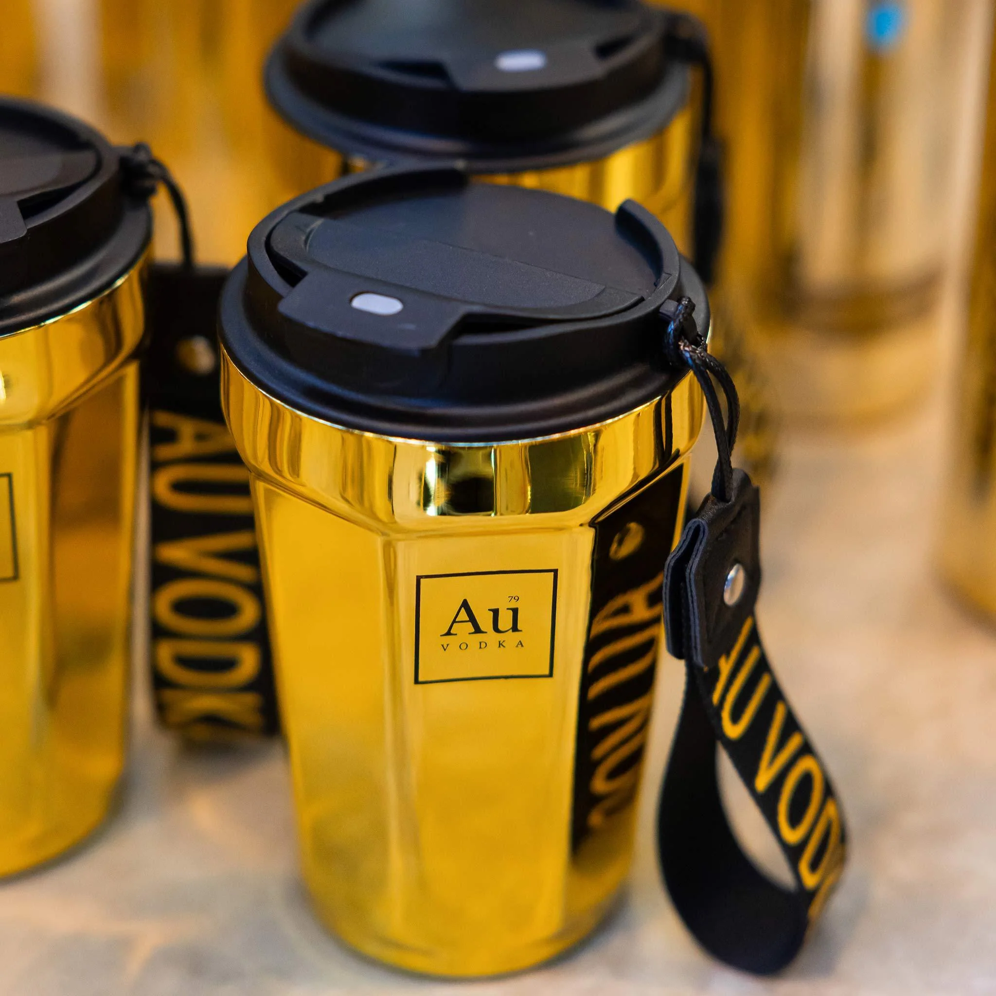 Au Gold Thermal Coffee Cup - Image 8