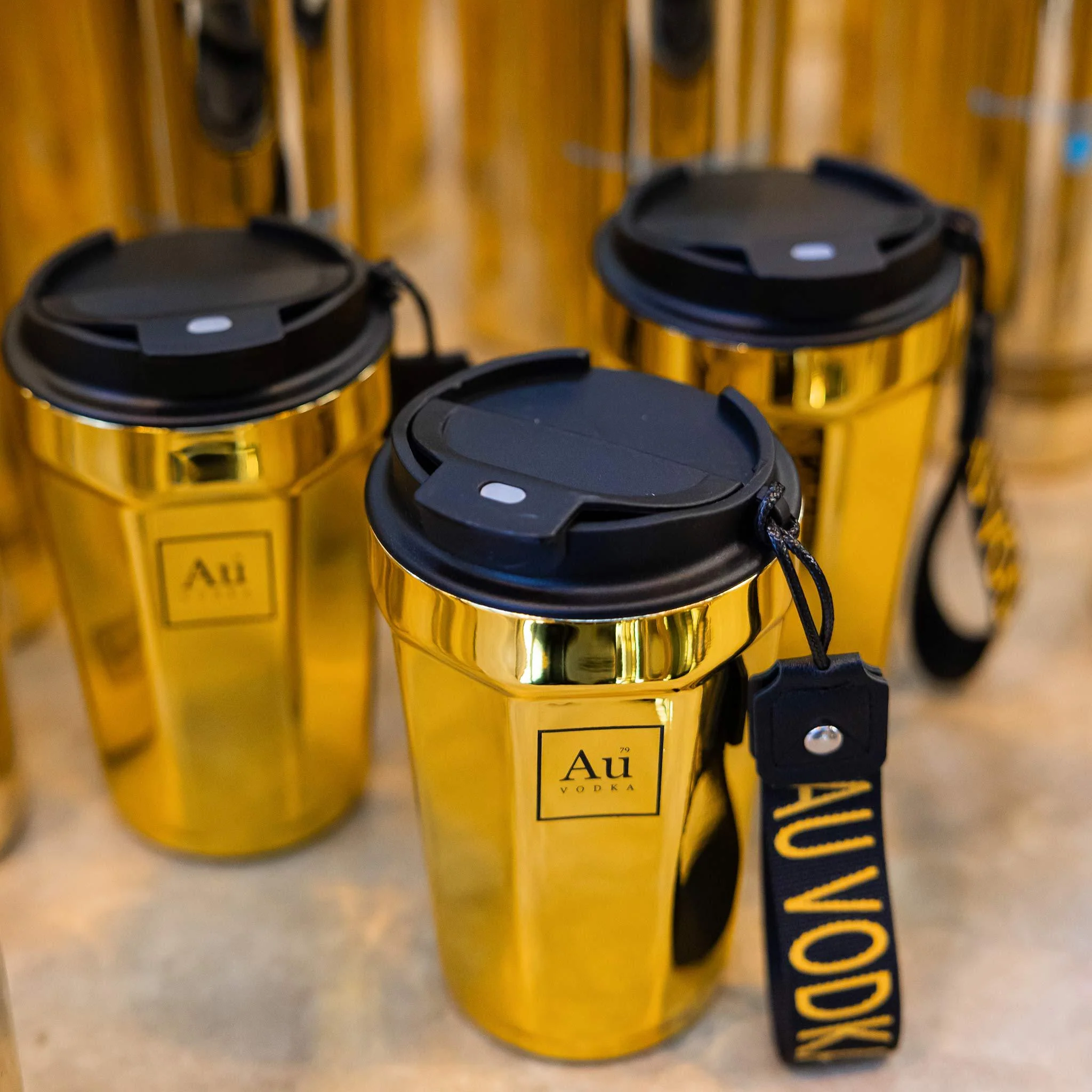 Au Gold Thermal Coffee Cup - Image 9