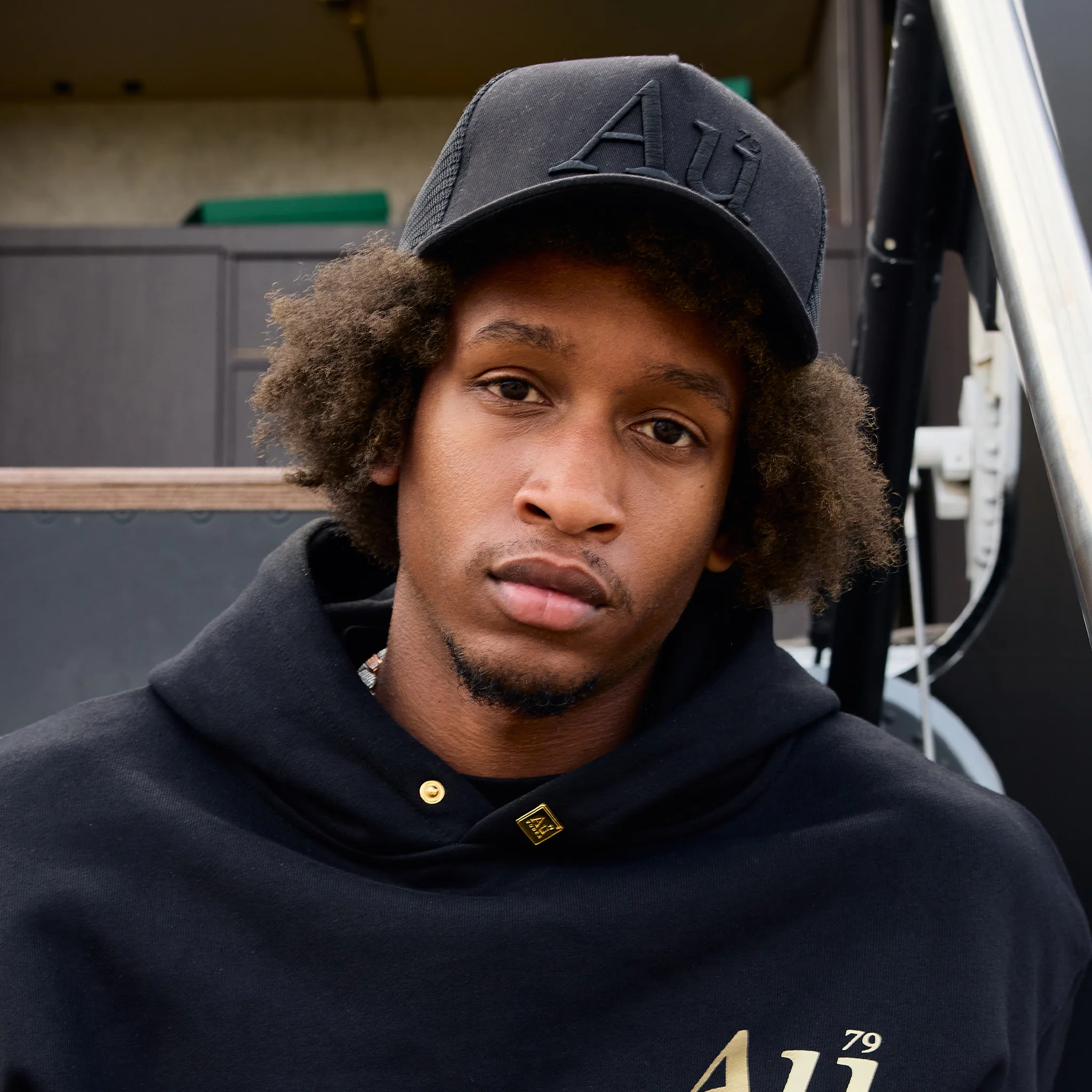 Au Signature Cap - Black/Black - Image 3