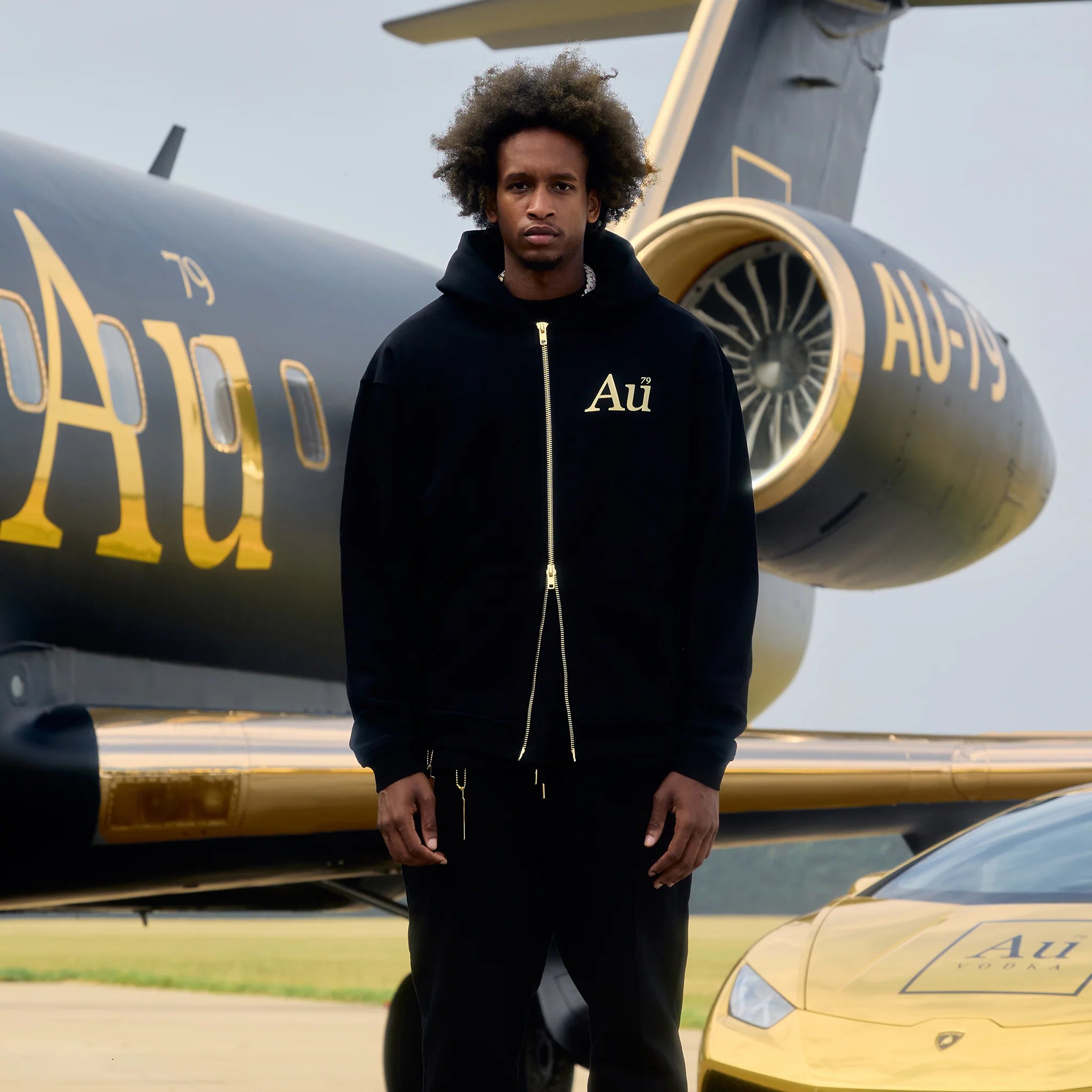 Au Signature Zip Hoodie - Image 7