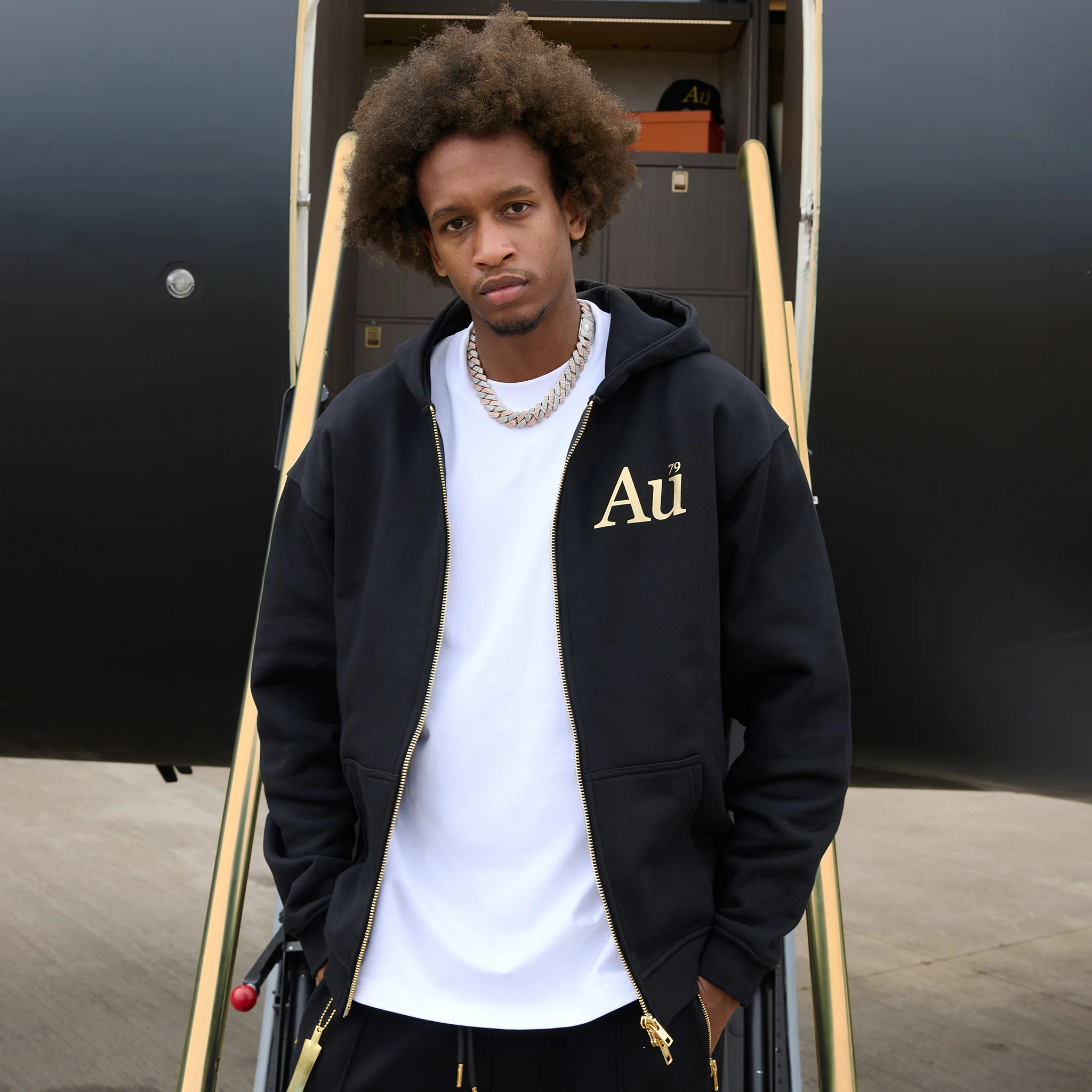 Au Signature Zip Hoodie - Image 9