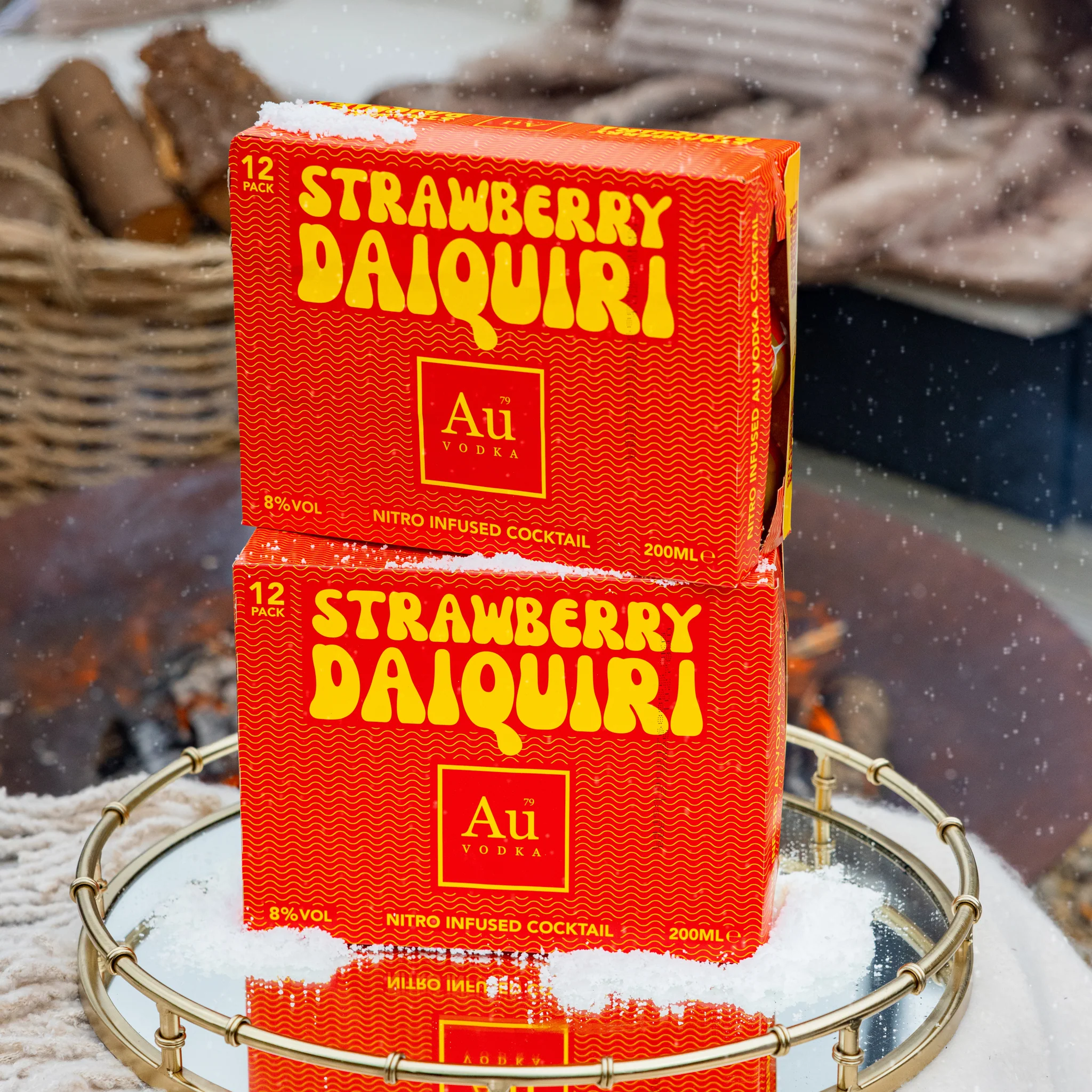 Au Vodka Strawberry Daiquiri Cocktail Cans - 12 Pack - Image 12