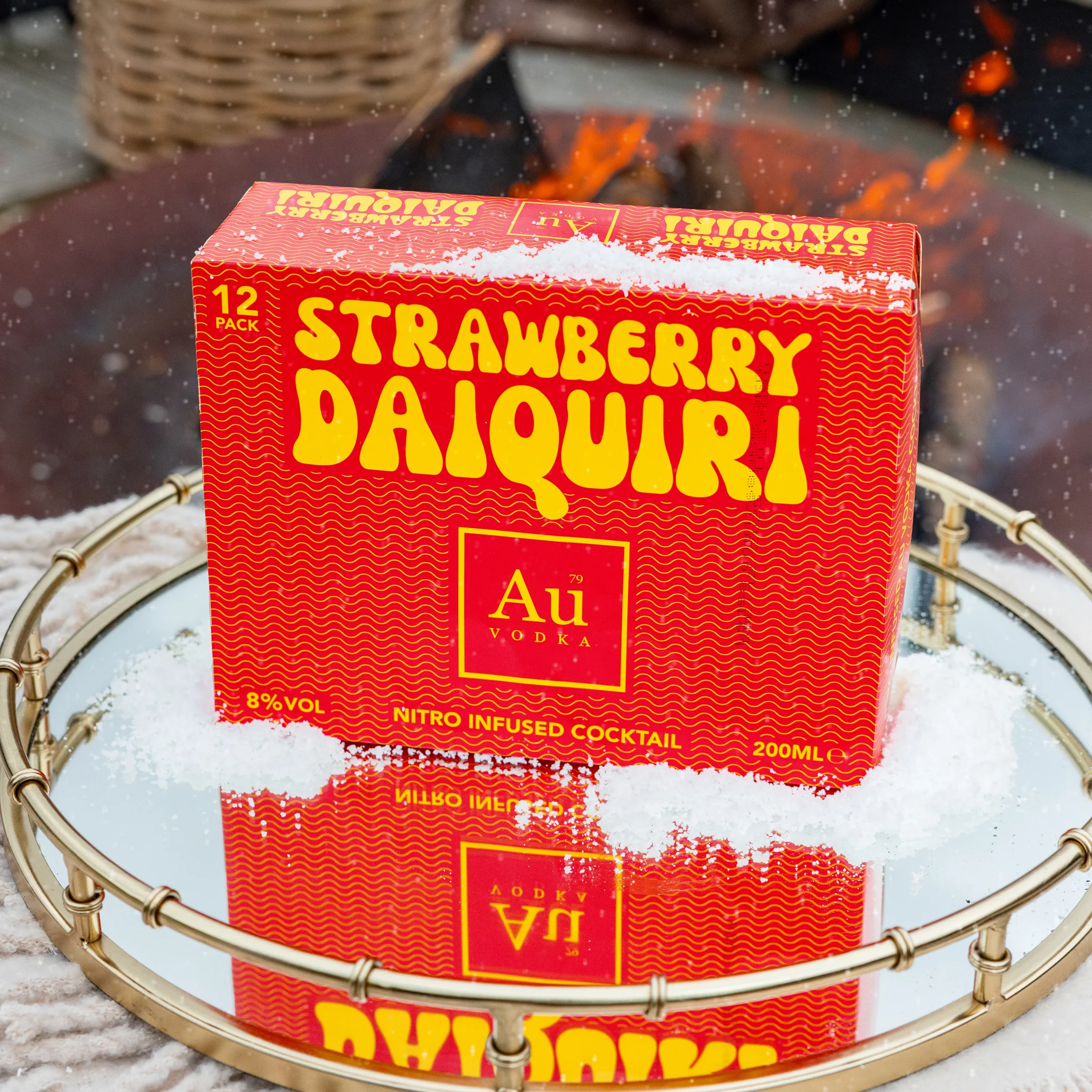 Au Vodka Strawberry Daiquiri Cocktail Cans - 12 Pack - Image 13