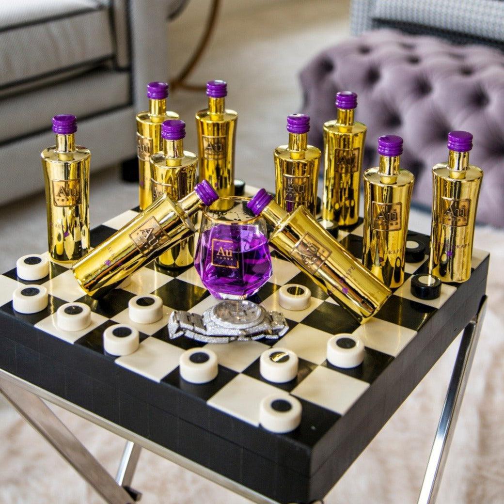 Au Vodka Black Grape Miniature - Image 4