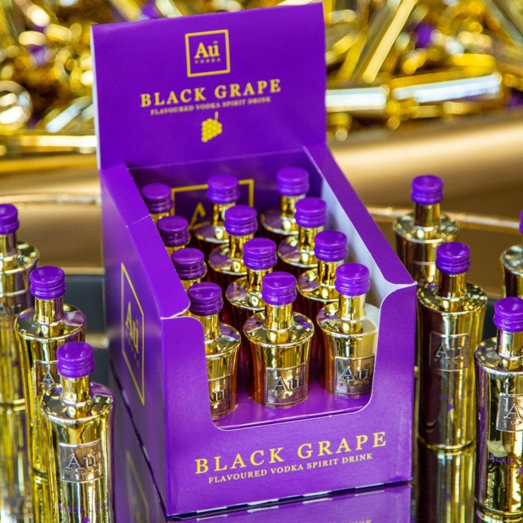 Au Vodka Black Grape Miniature - Image 5