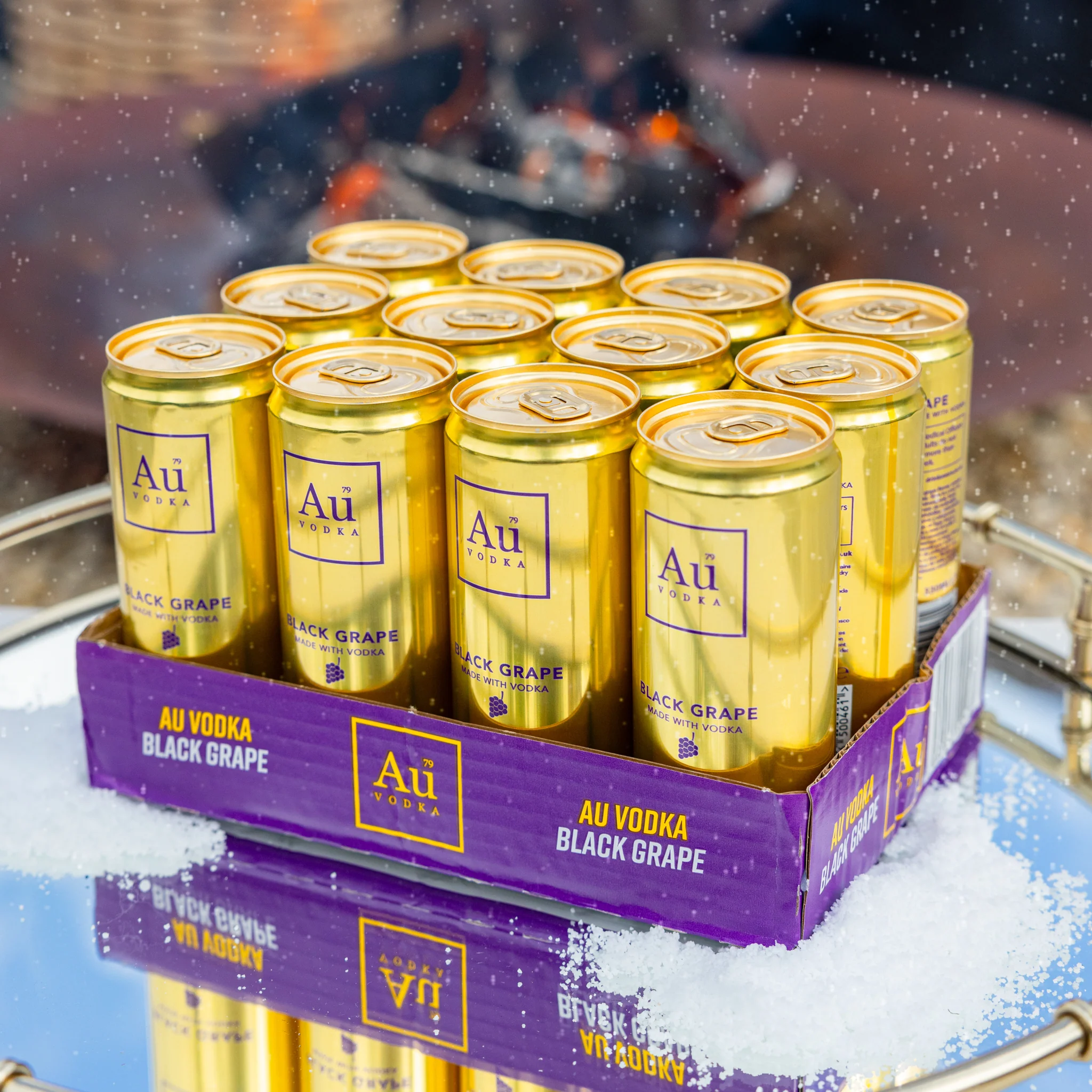 Au Vodka Black Grape Pre-Mixed Cans - 12 Pack - Image 6