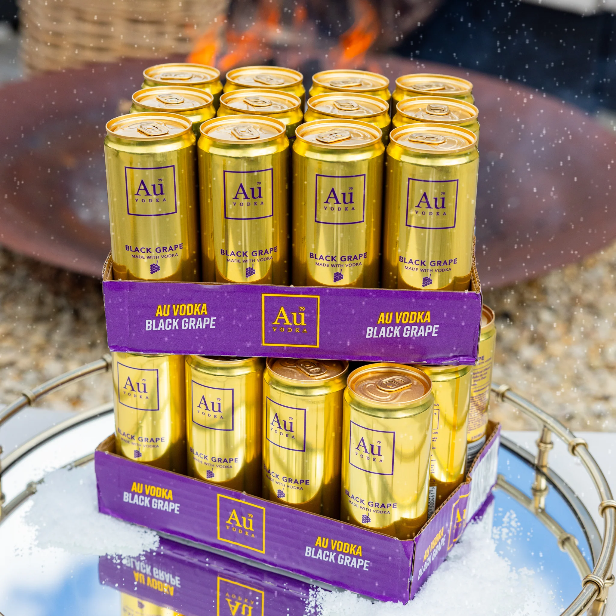Au Vodka Black Grape Pre-Mixed Cans - 12 Pack - Image 9