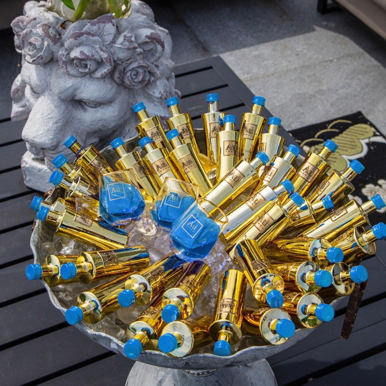 Au Vodka Blue Raspberry Miniature - Image 5