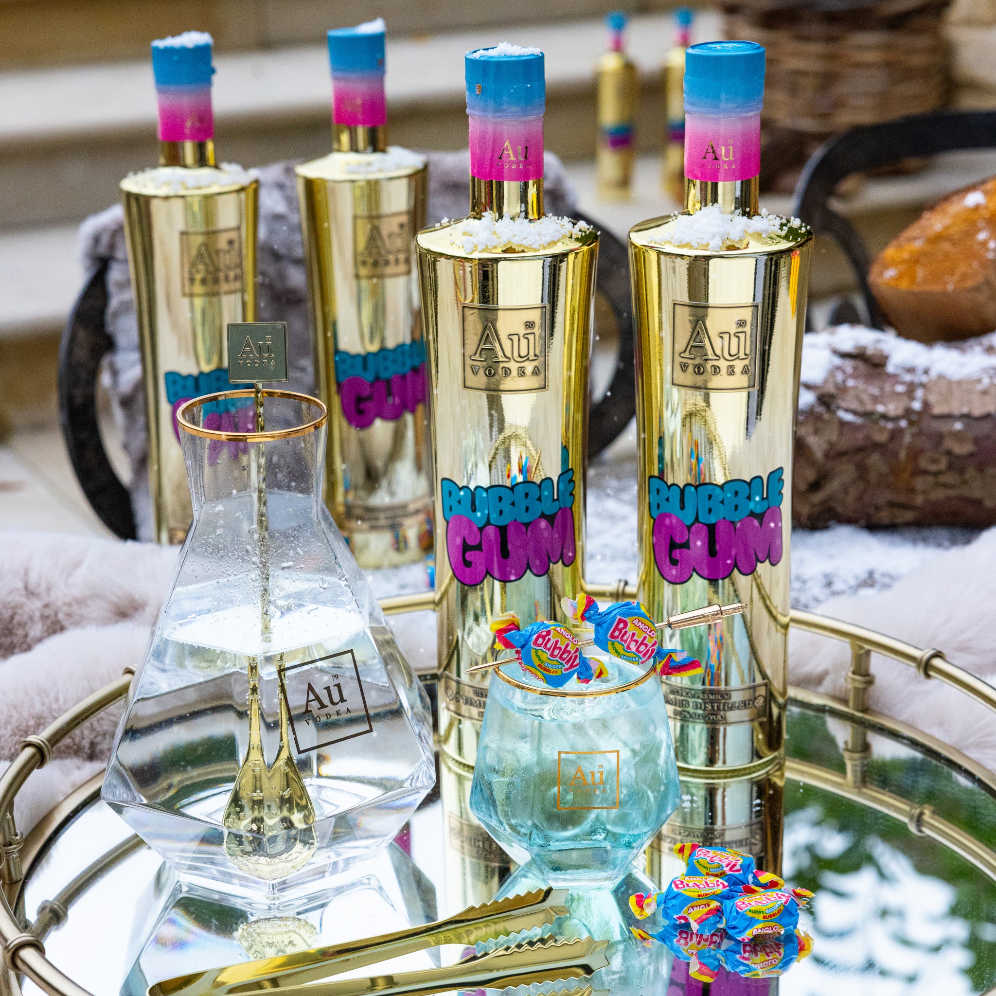 Au Vodka Bubblegum 70cl - Image 5