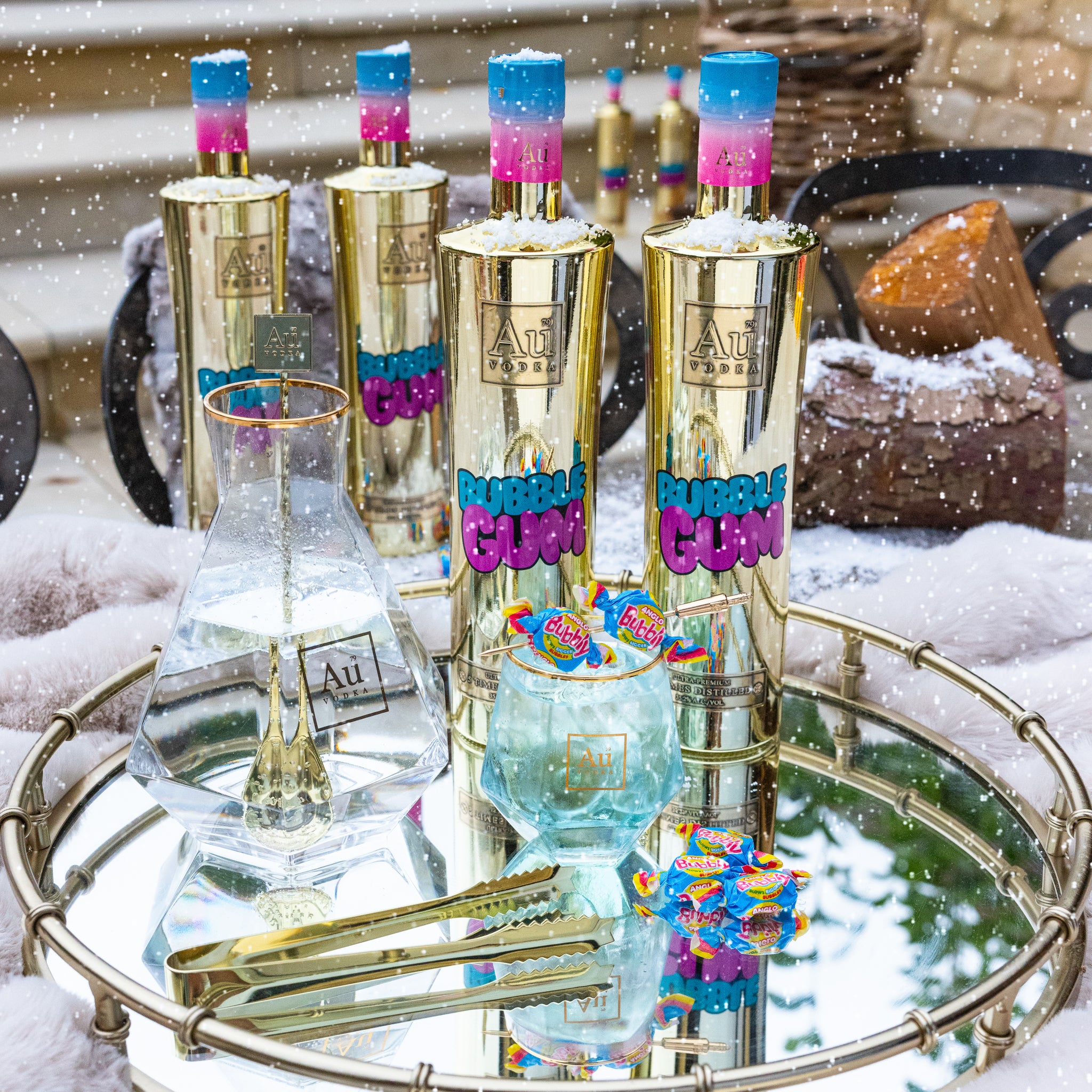 Au Vodka Bubblegum 70cl - Image 6