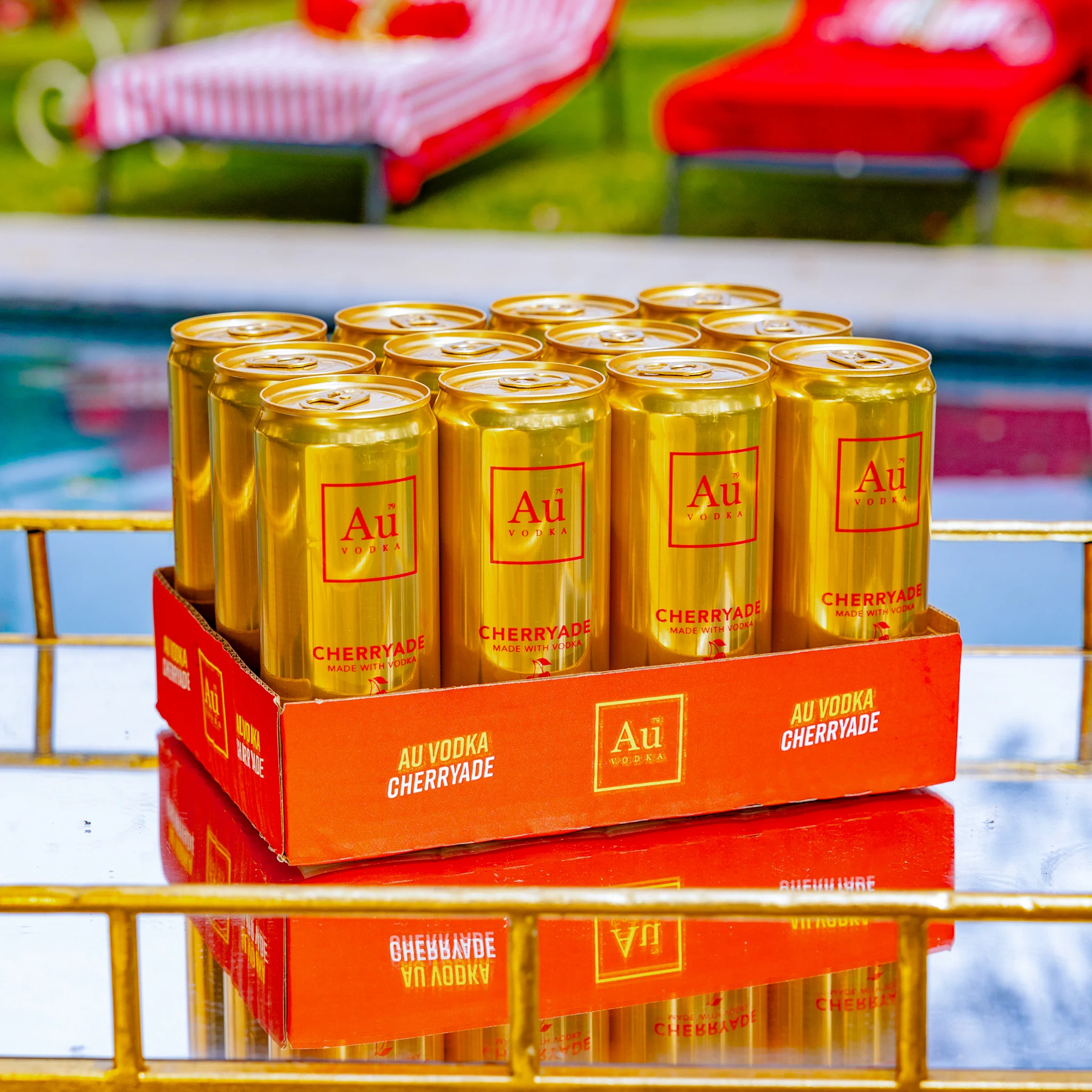 Au Vodka VIP Cherryade Pre-Mixed Cans - 12 Pack - Image 5