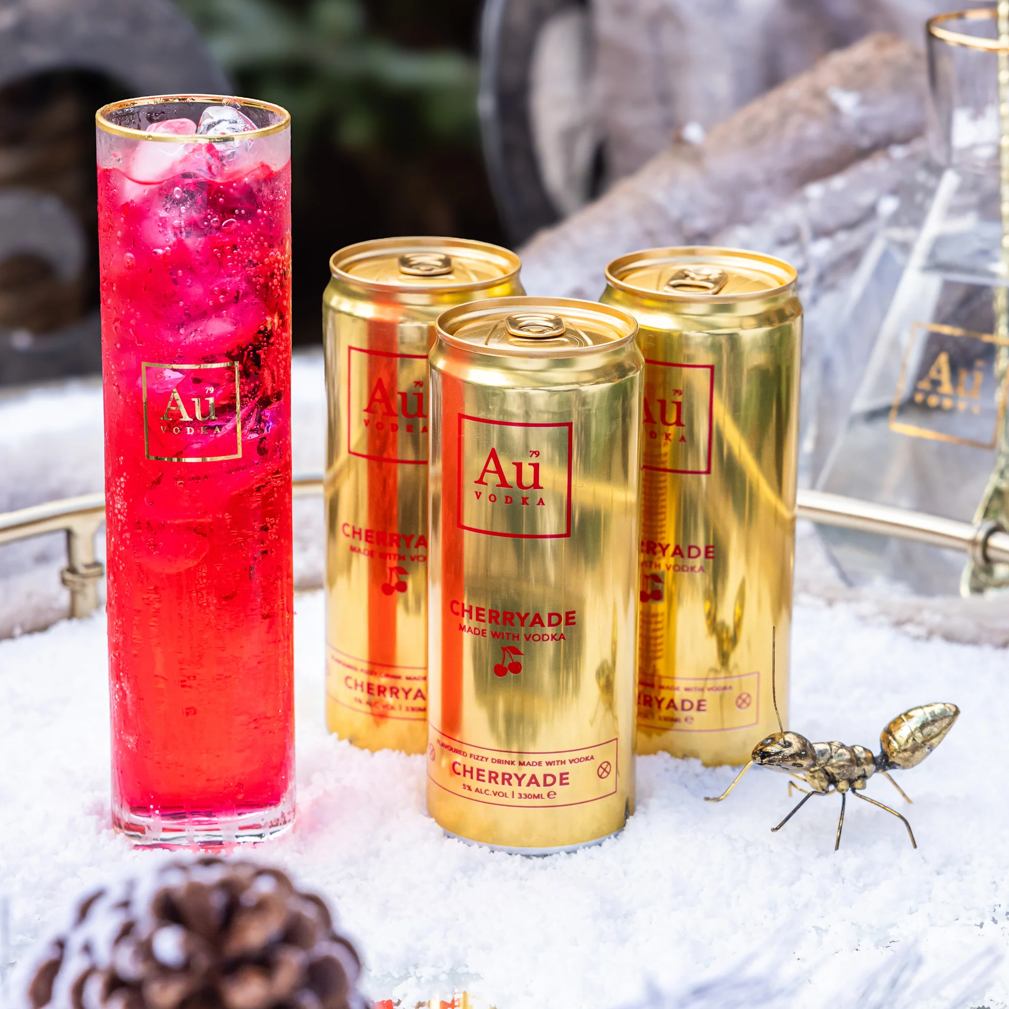 Au Vodka Cherryade Pre-Mixed Cans - 12 Pack - Image 8