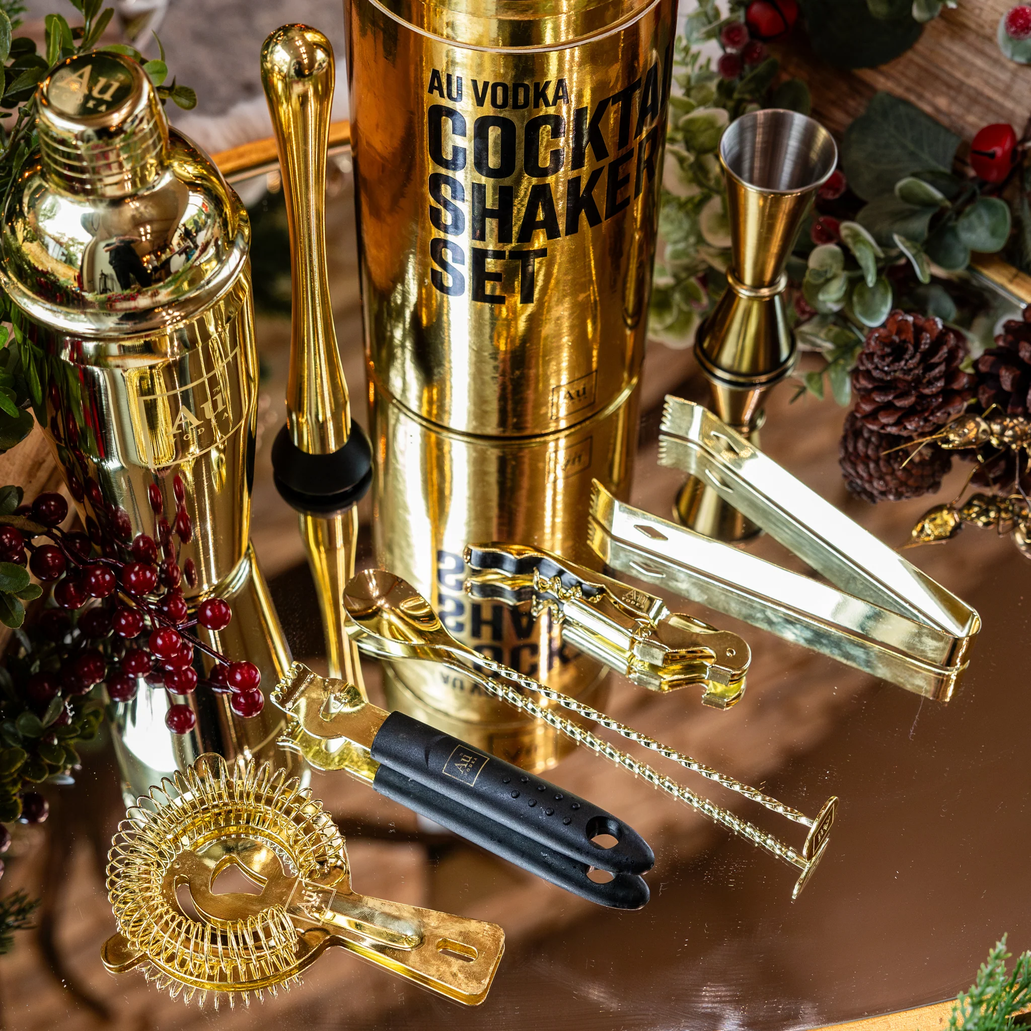 Au Cocktail Shaker Set - Image 5
