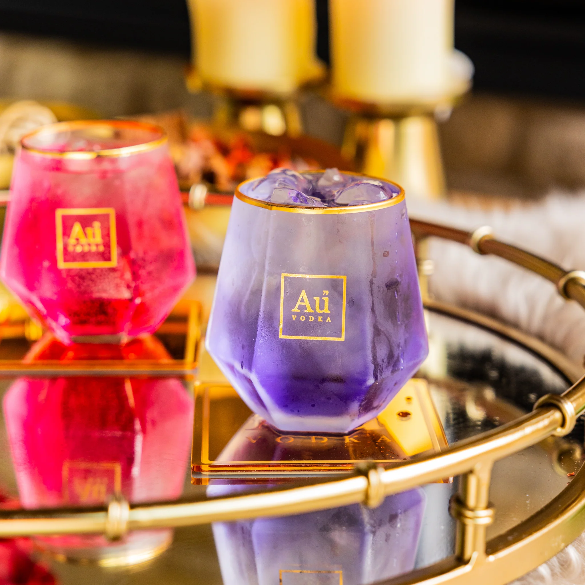 Au Diamond Cut Glass - Image 9