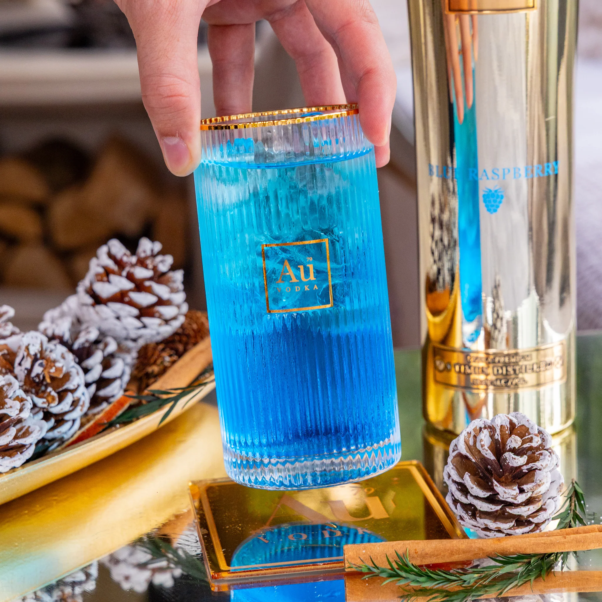 Au Vodka Hi Ball Glass - Image 2