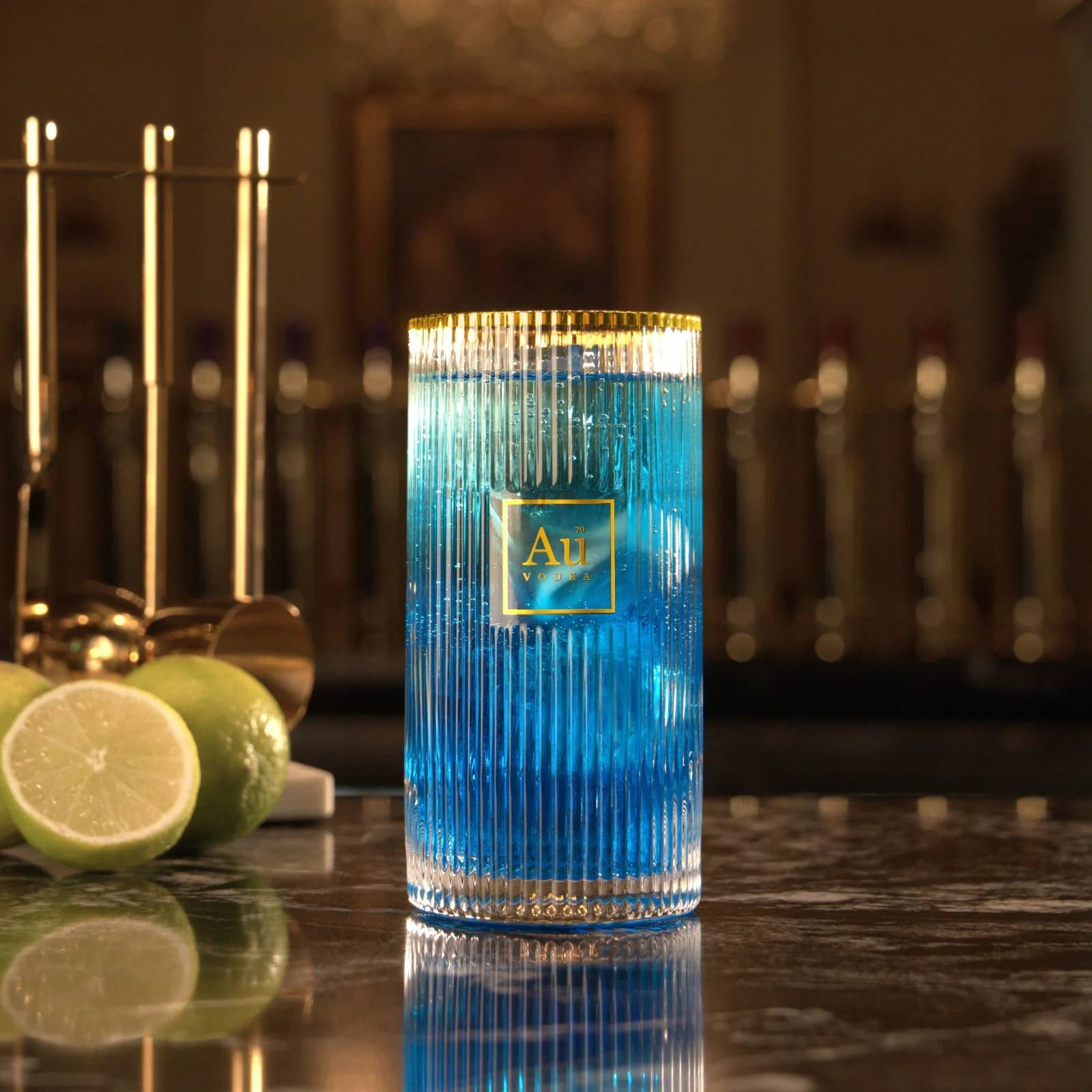 Au Vodka Hi Ball Glass - Image 7
