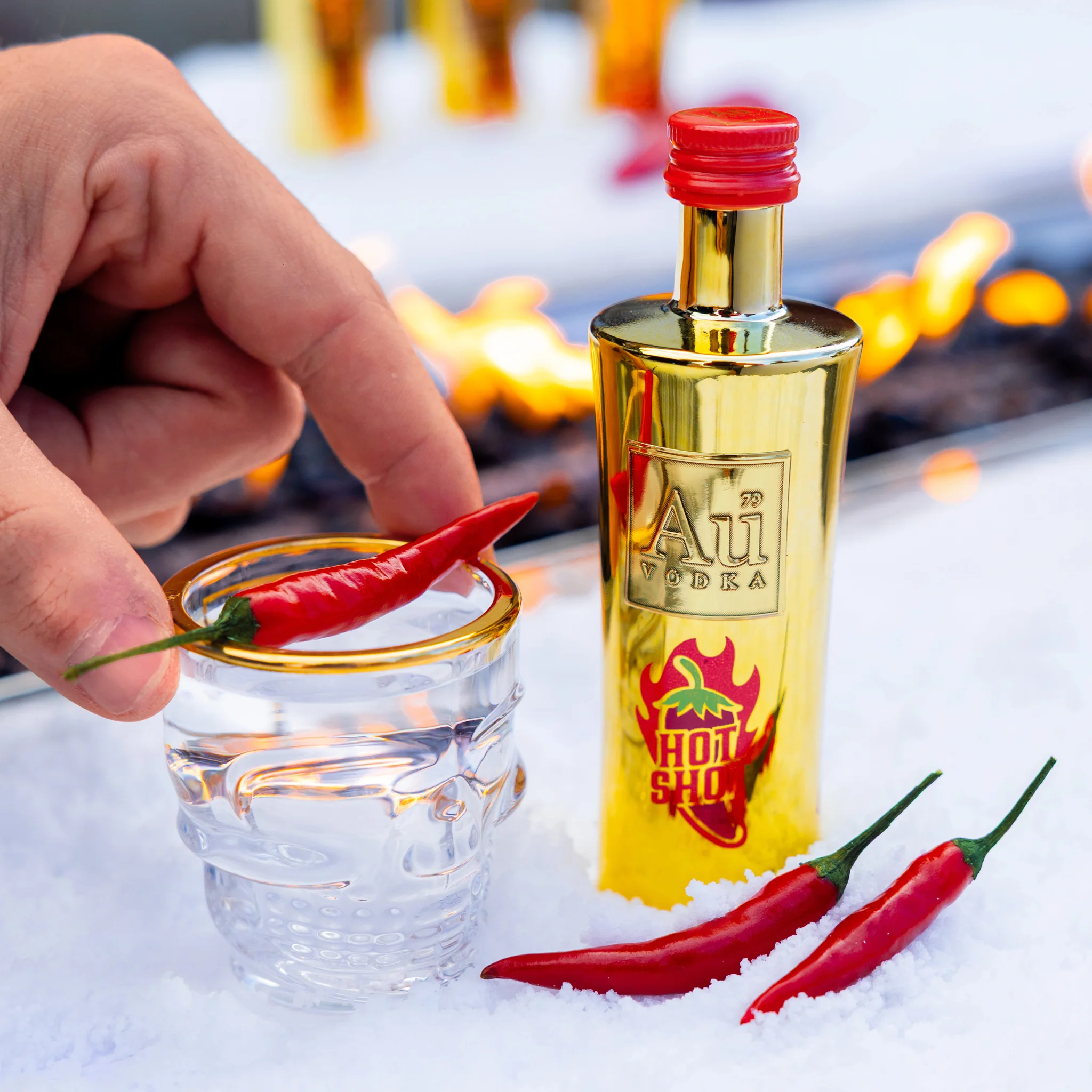 Au Vodka Hot Shot 5cl - Image 4