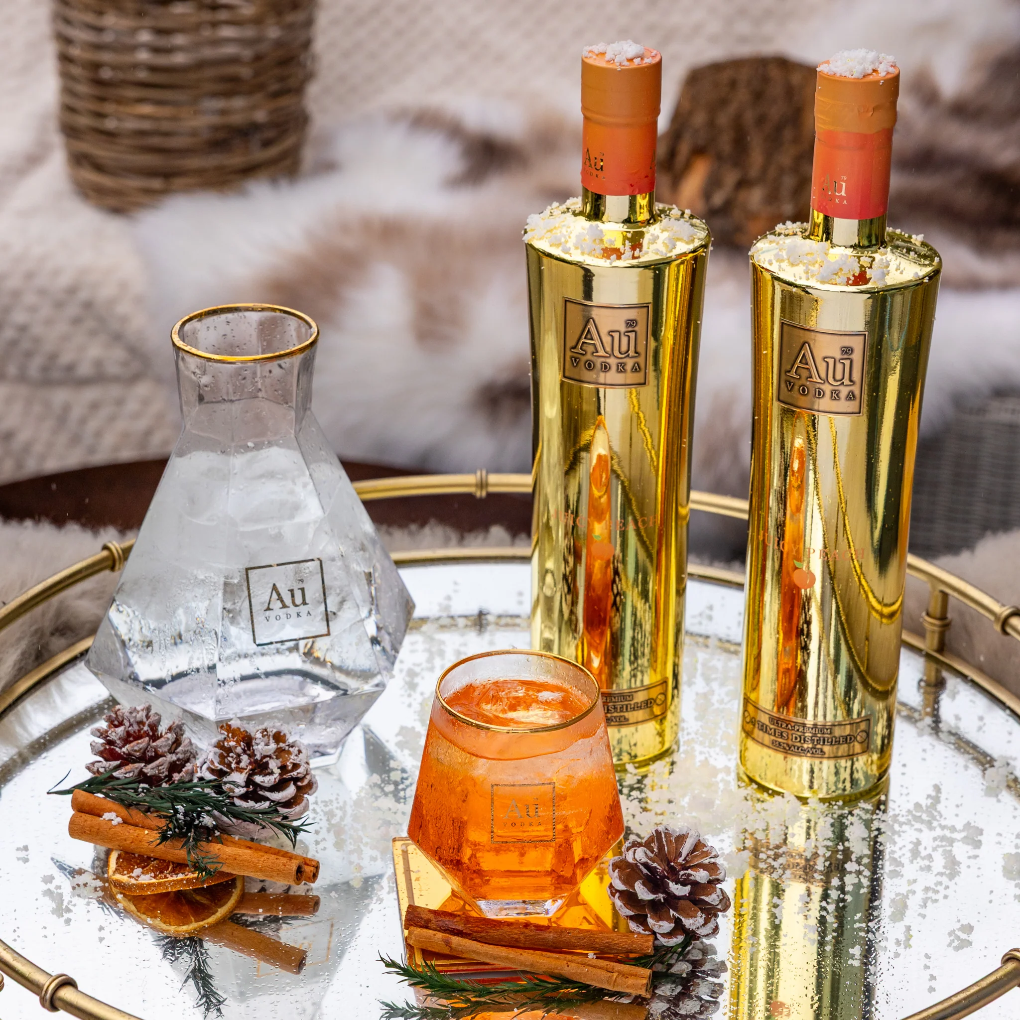 Au Vodka Juicy Peach 70cl - Image 9