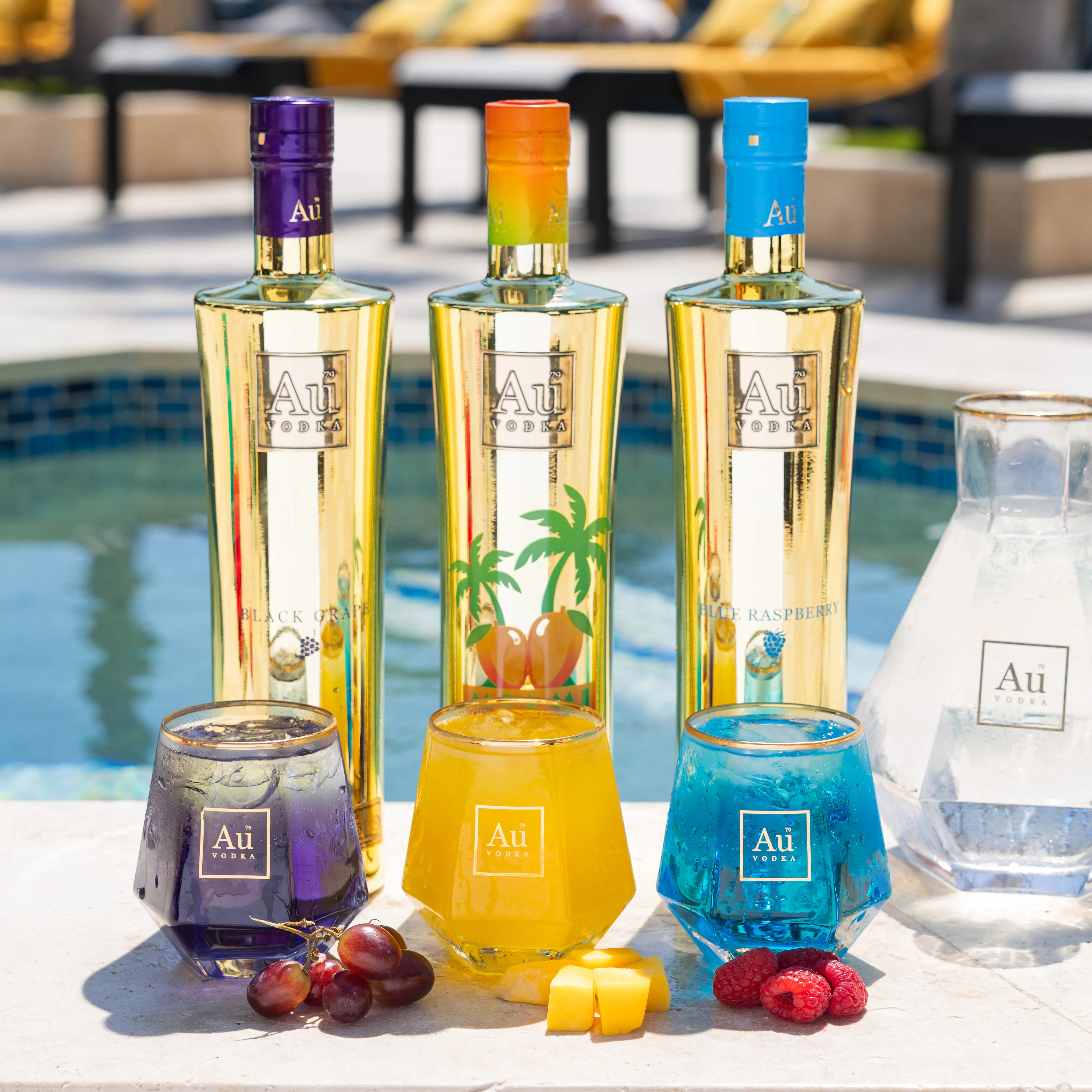 Au Vodka Miami Mango 3 Bottle Trio - Image 3