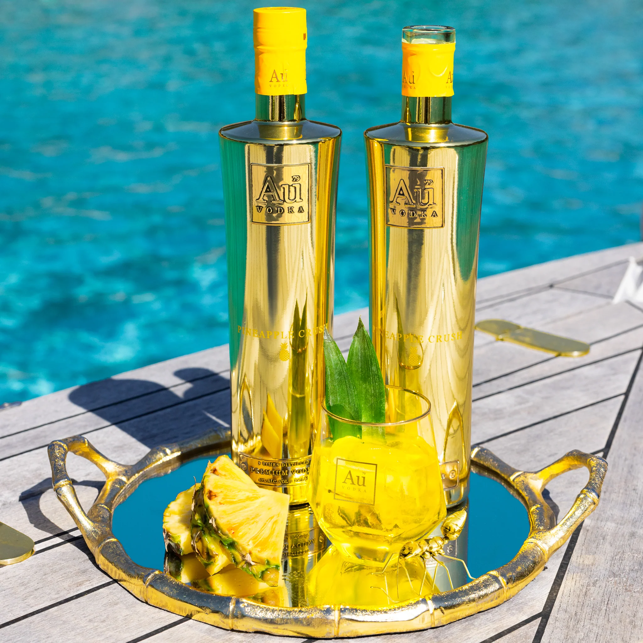 Au Vodka Pineapple Crush 70cl - Image 3