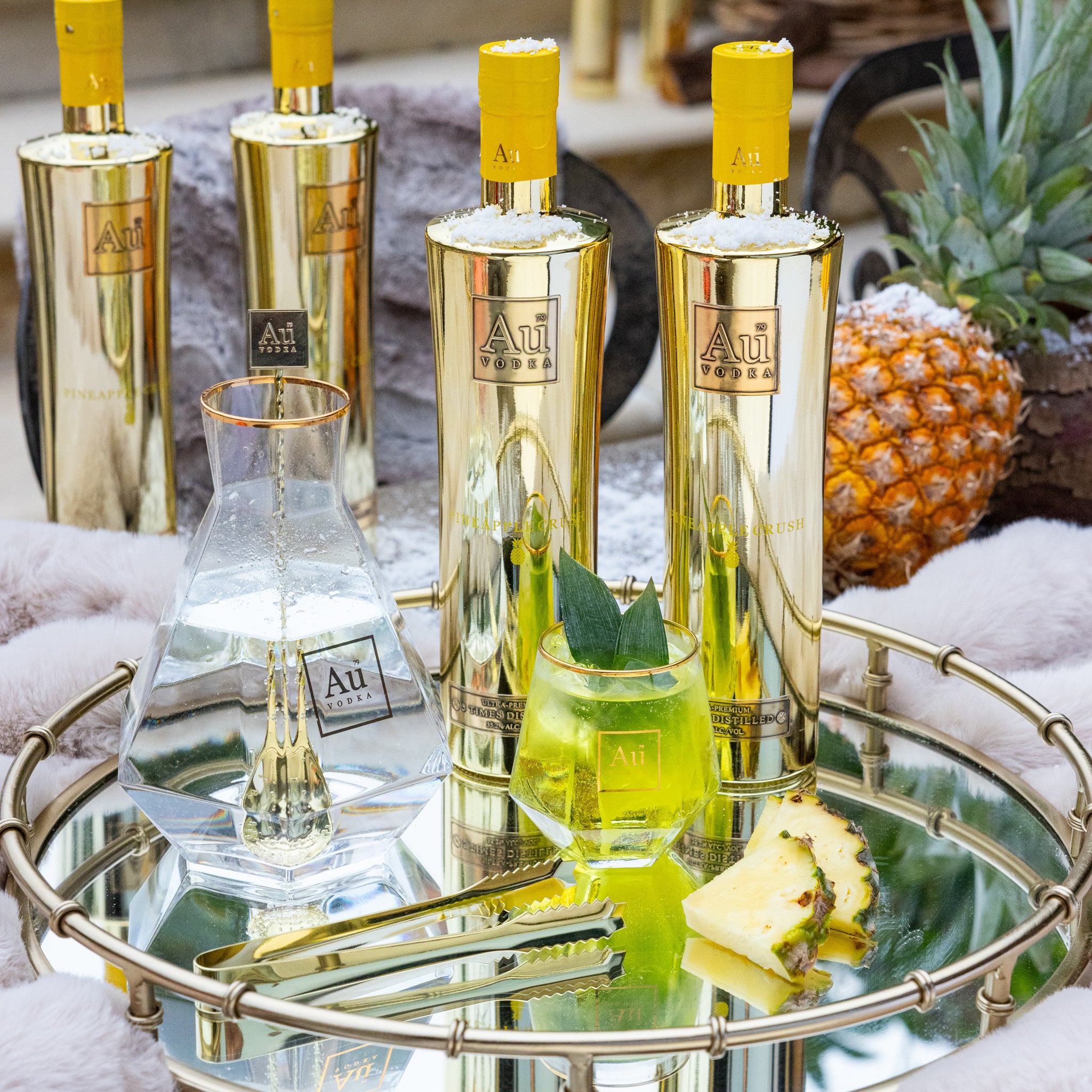 Au Vodka Pineapple Crush 70cl - Image 5