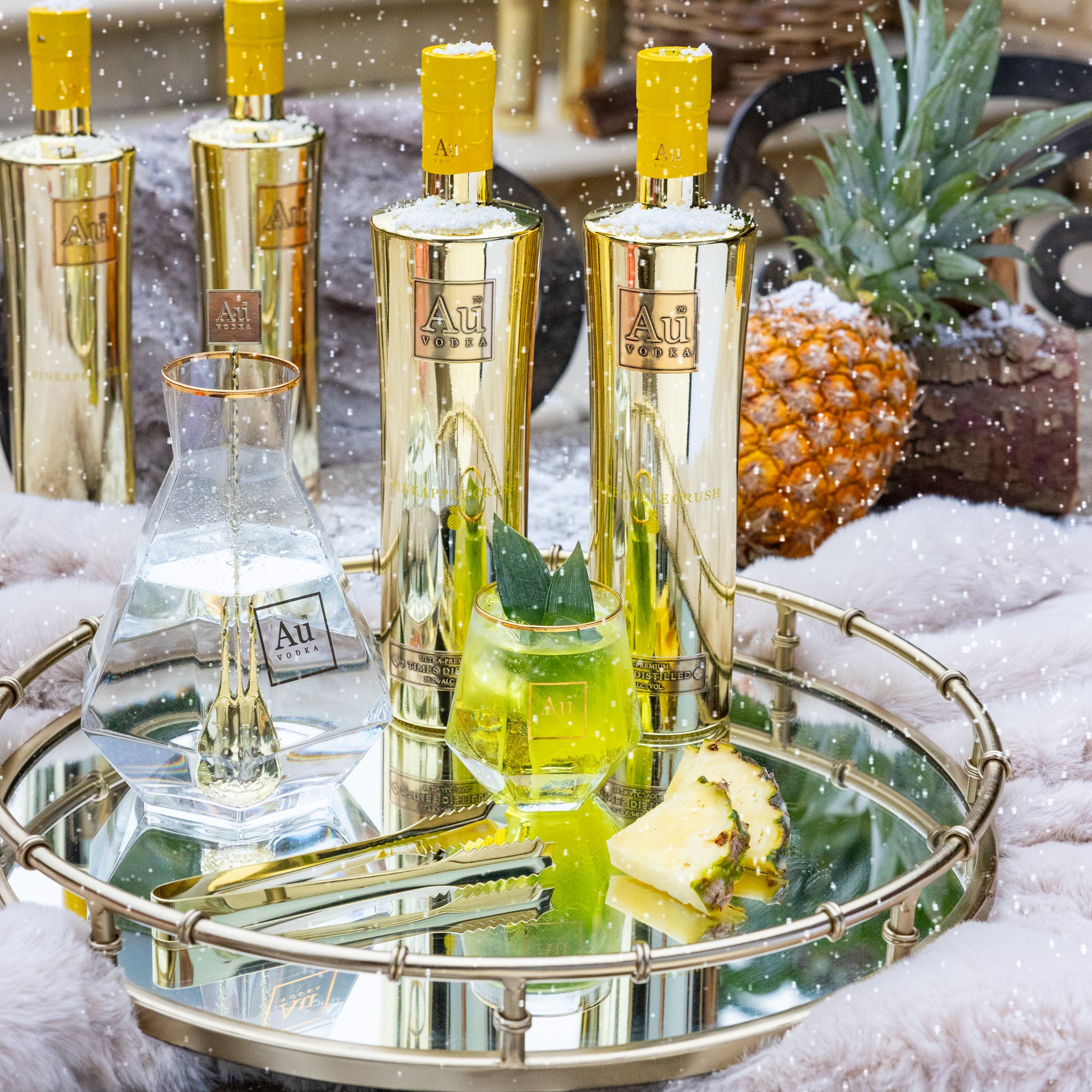 Au Vodka Pineapple Crush 70cl - Image 6