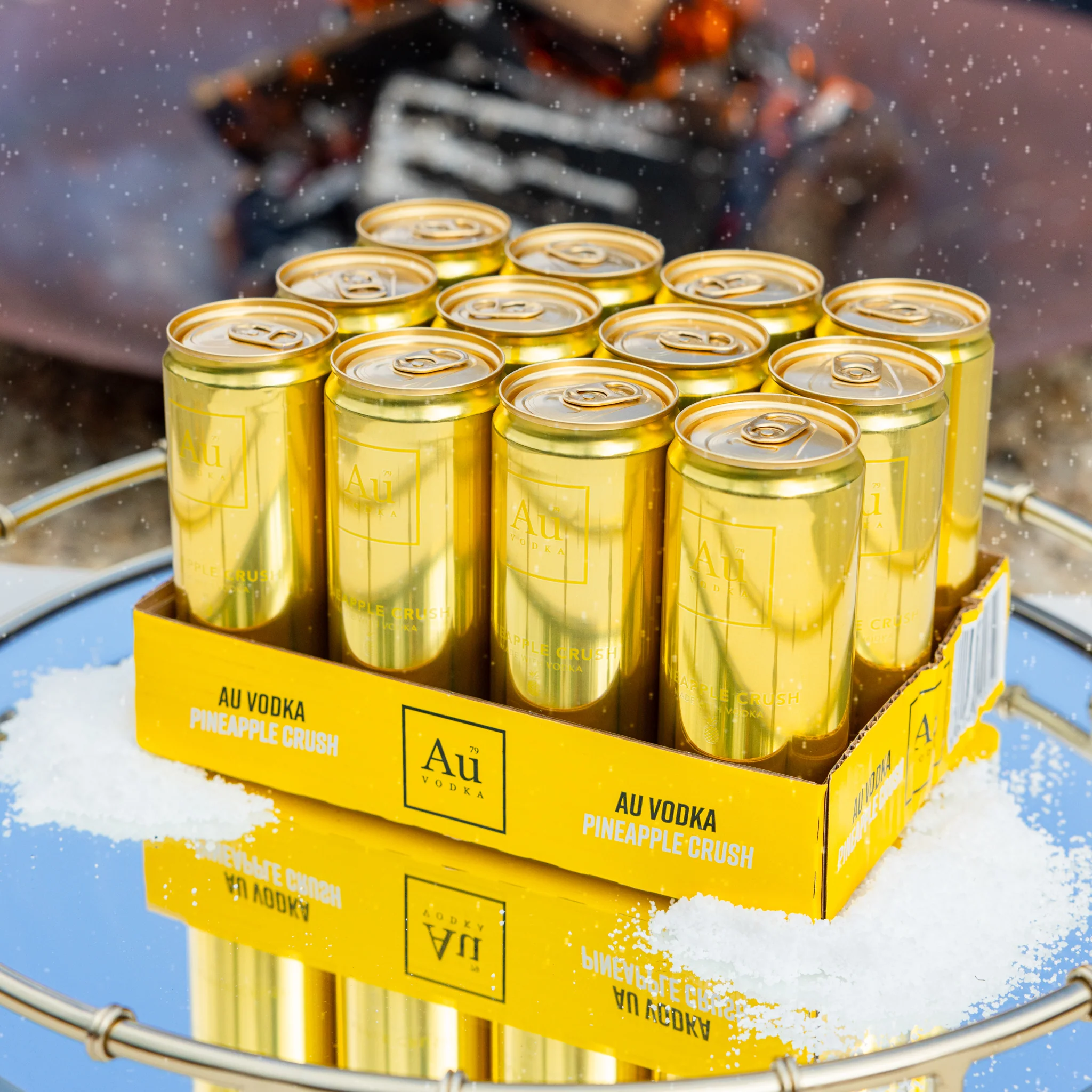 Au Vodka Pineapple Crush Pre-Mixed Cans - 12 Pack - Image 8