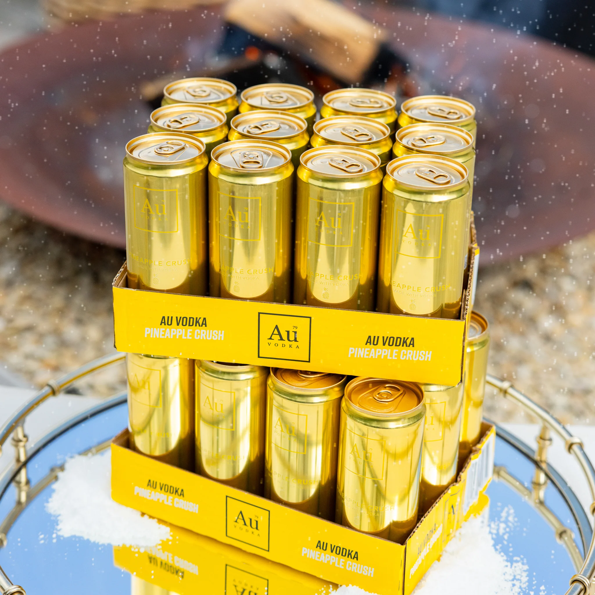 Au Vodka Pineapple Crush Pre-Mixed Cans - 12 Pack - Image 9