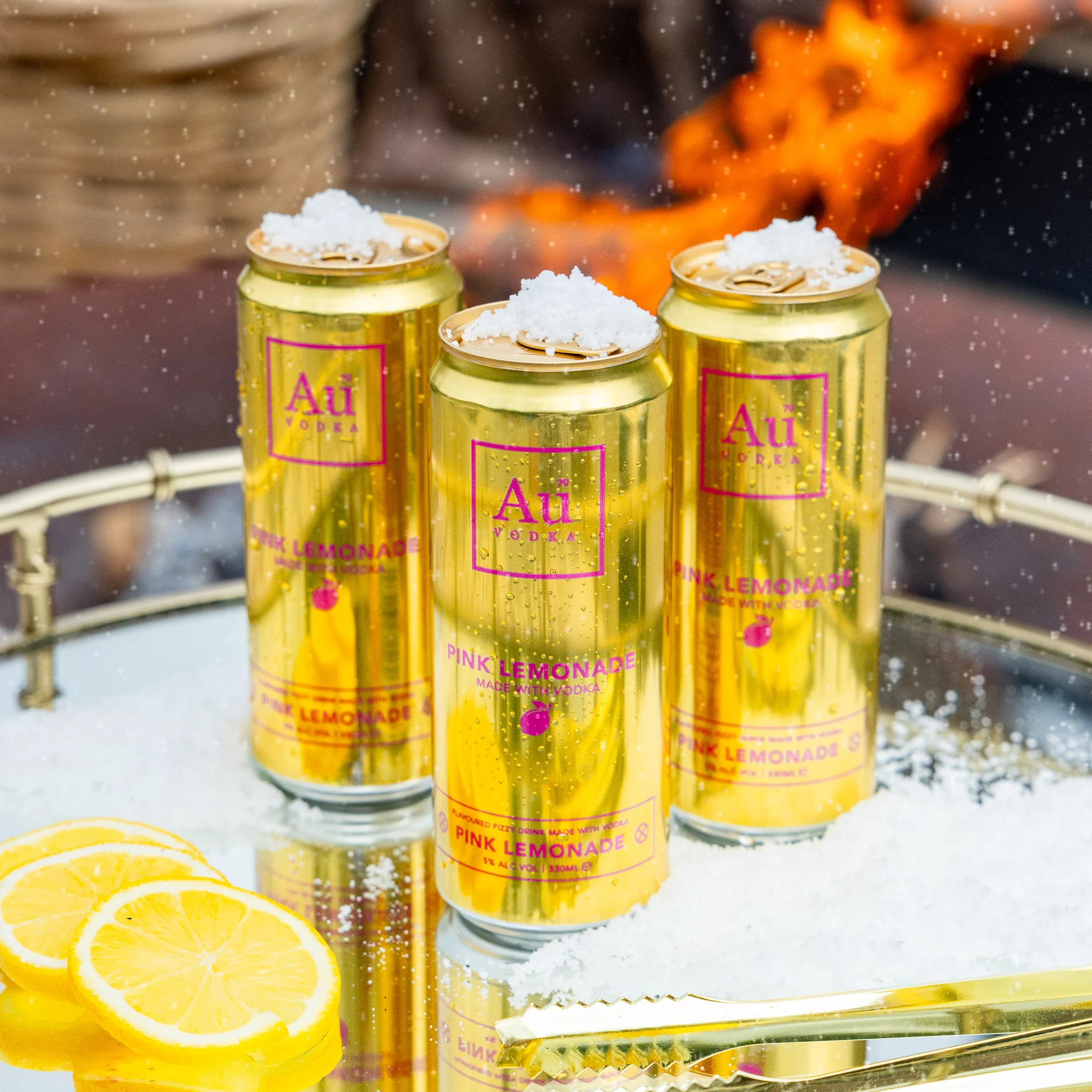 Au Vodka Pink Lemonade Pre-Mixed Cans - 12 Pack - Image 11