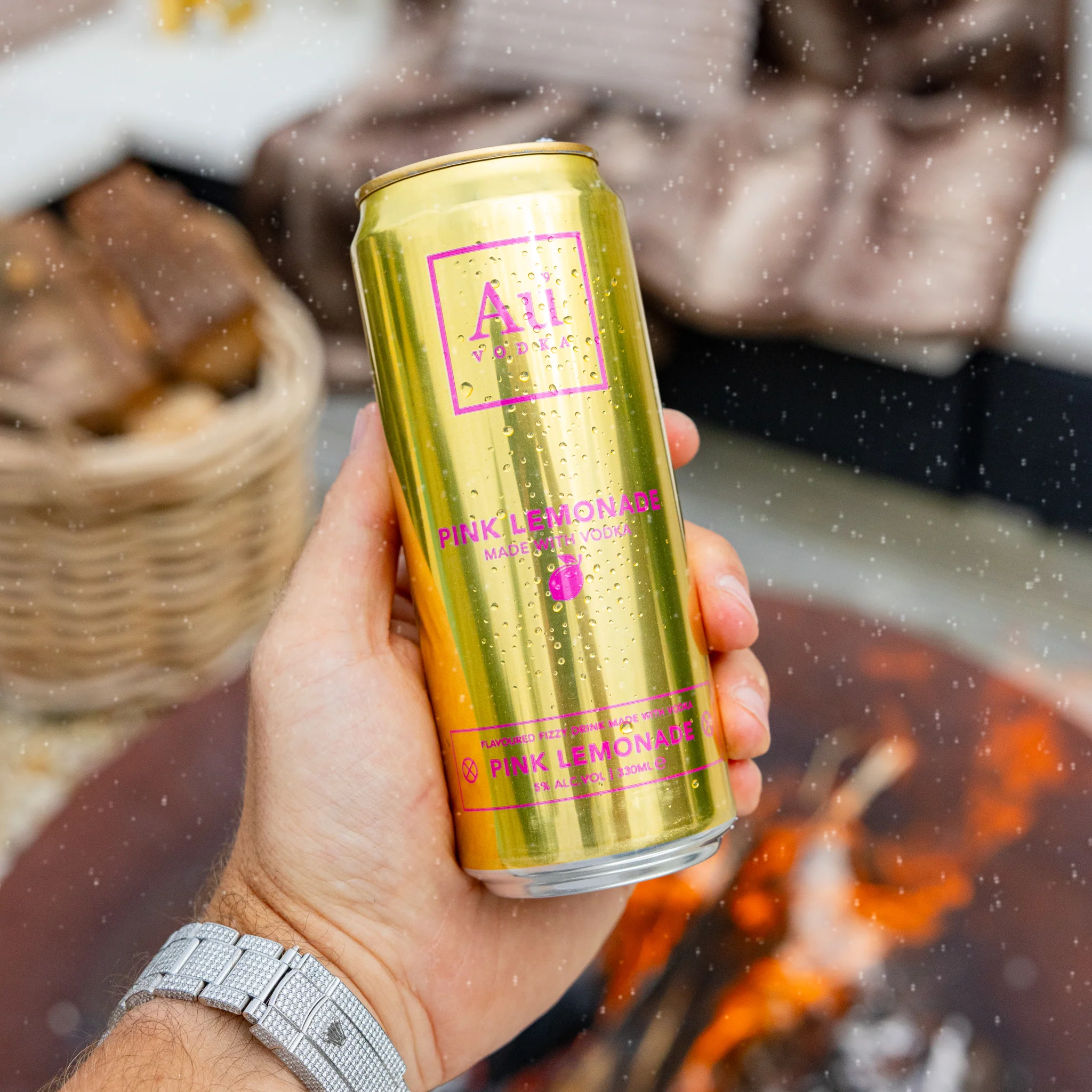 Au Vodka VIP Pink Lemonade Pre-Mixed Cans - 12 Pack - Image 7