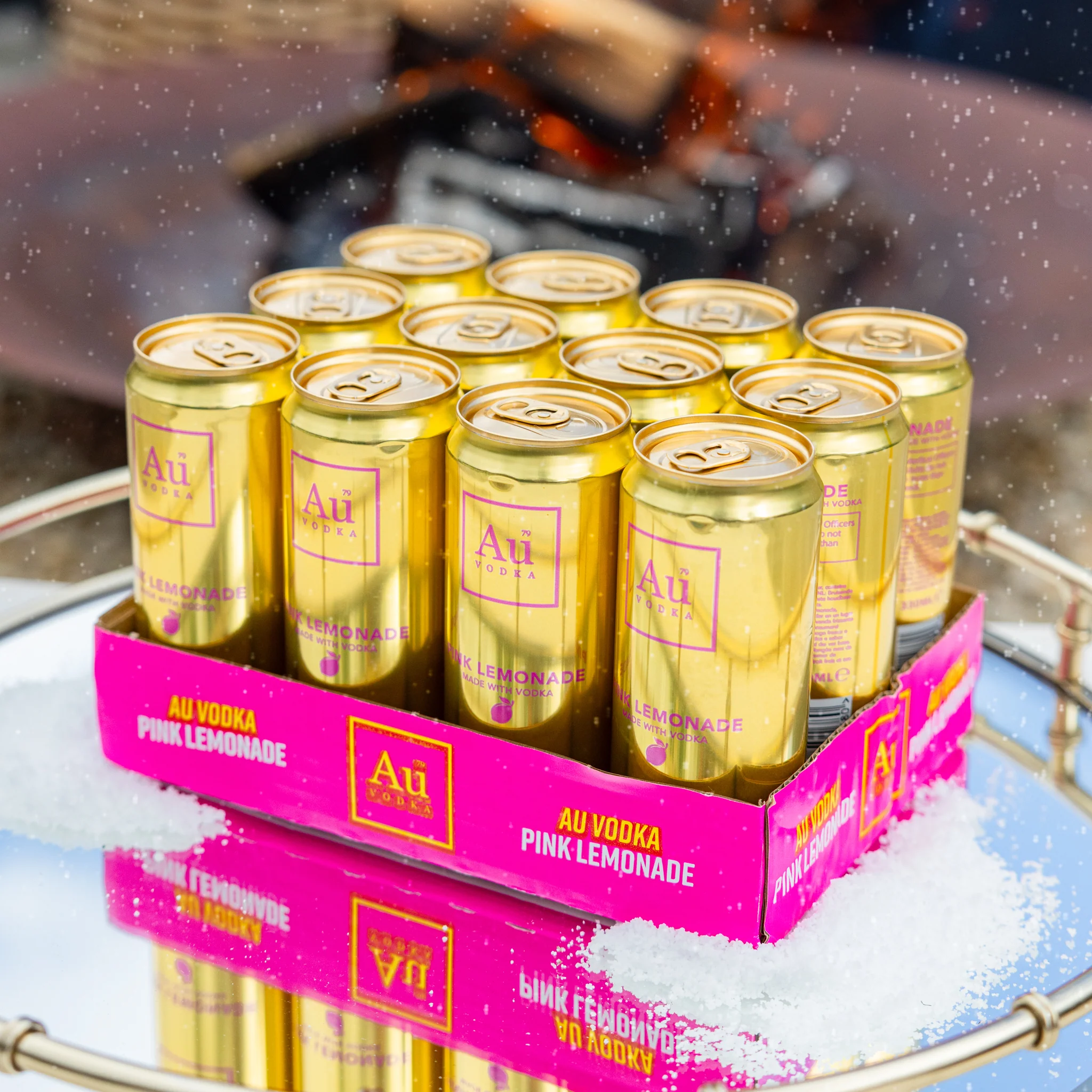 Au Vodka Pink Lemonade Pre-Mixed Cans - 12 Pack - Image 14
