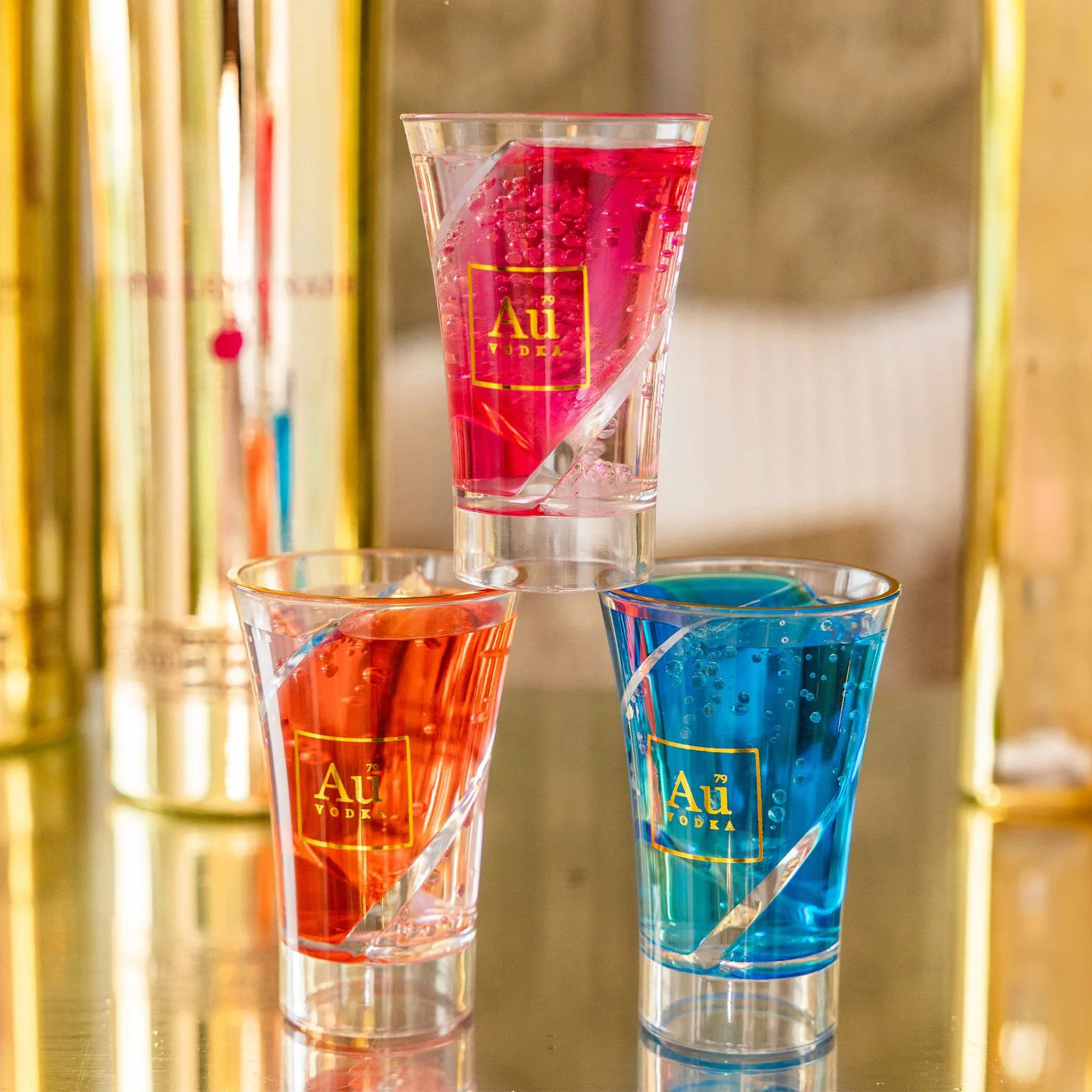 Au Vodka Red Cherry 70cl & Any Glass - Image 15
