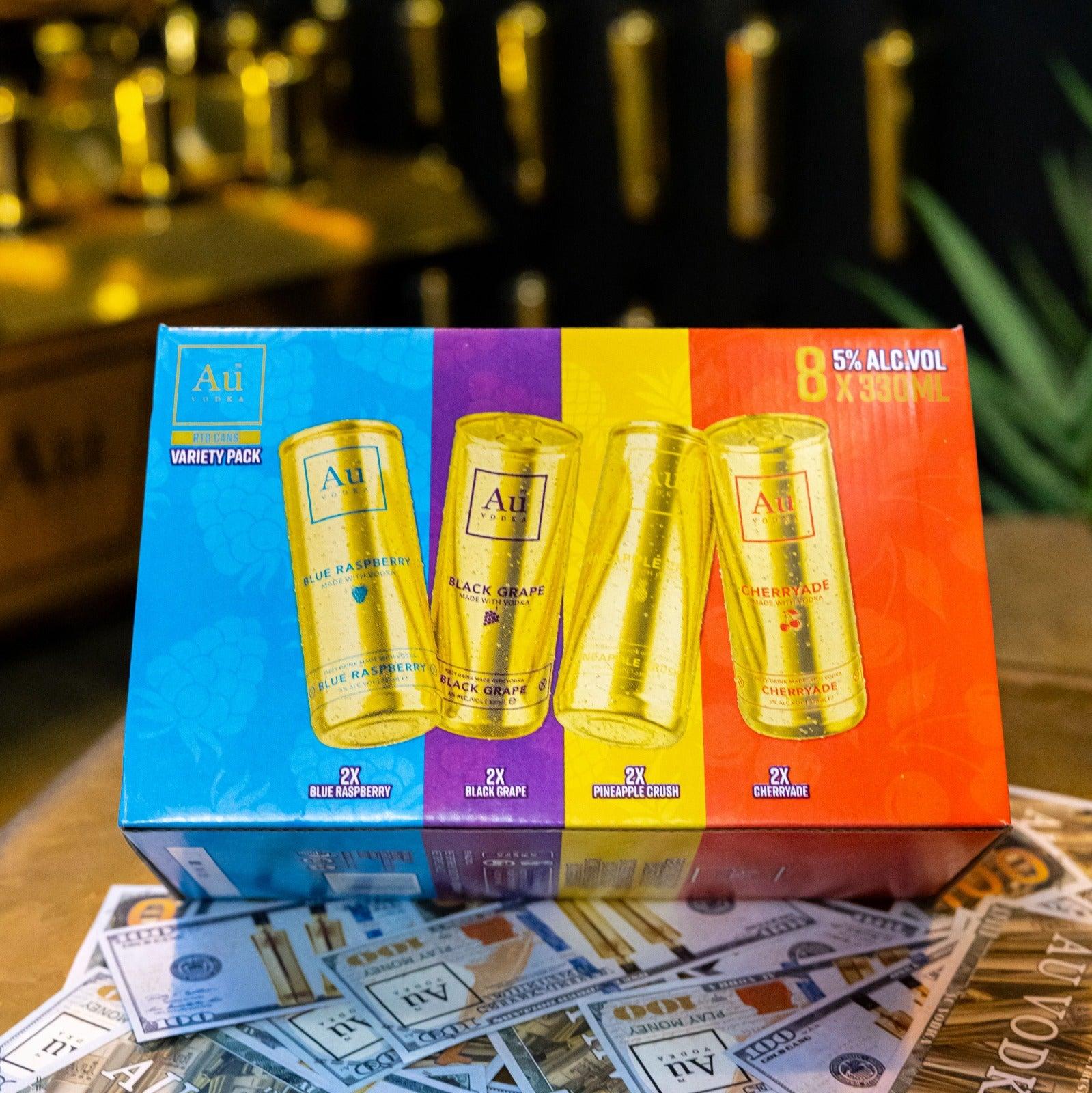 Au Vodka Pre-Mixed Cans Multi-Pack - Mixed 8 Pack - Image 7