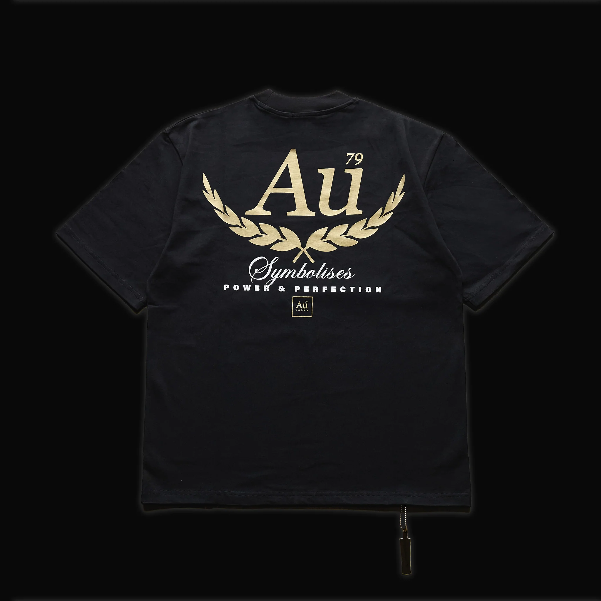 Au Vodka Signature T-Shirt - Black - Image 3