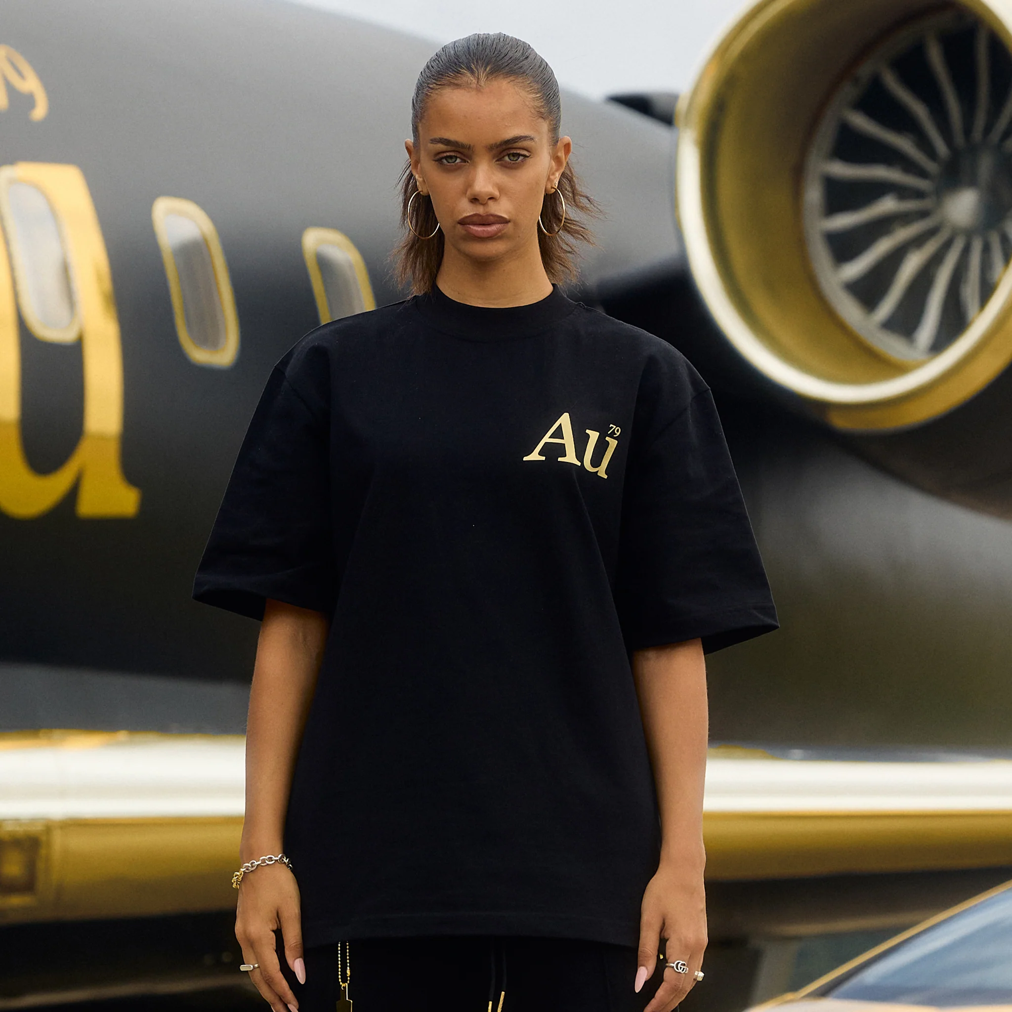 Au Vodka Signature T-Shirt - Black - Image 6