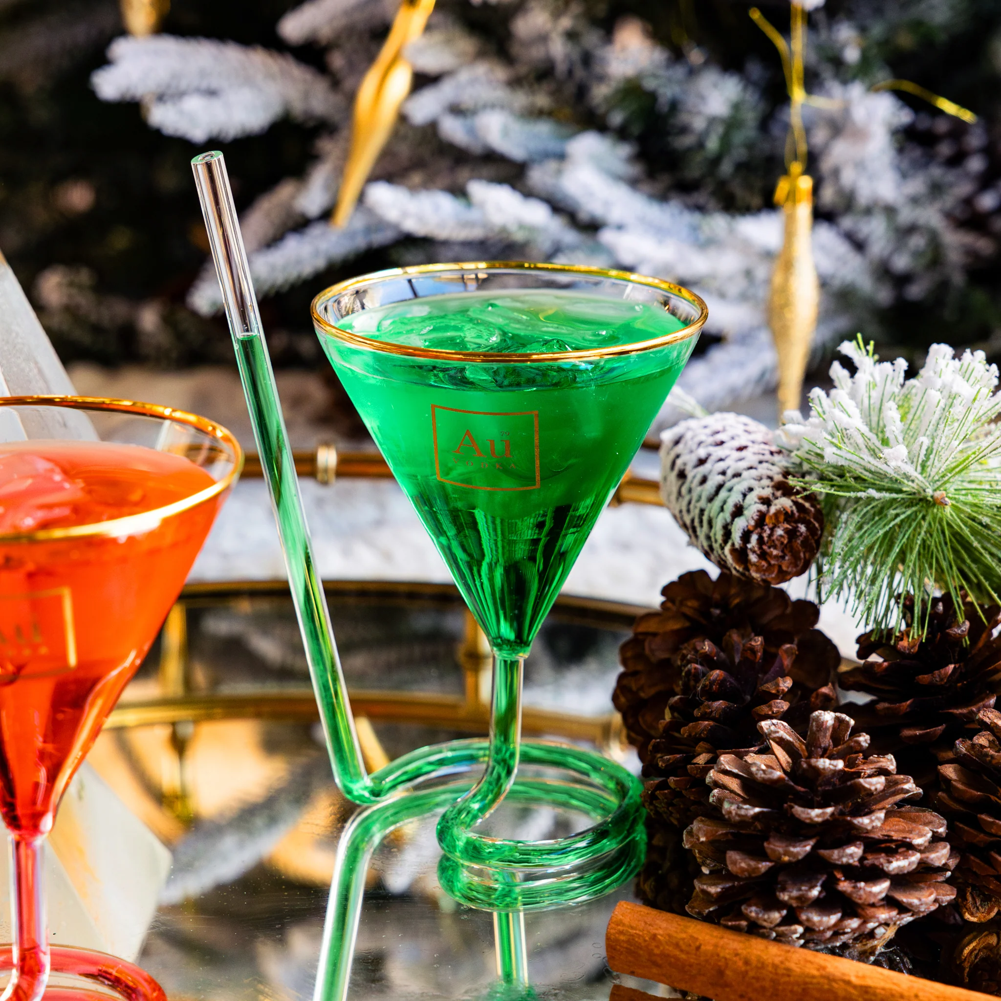 Au Strawtini Glass - Image 10