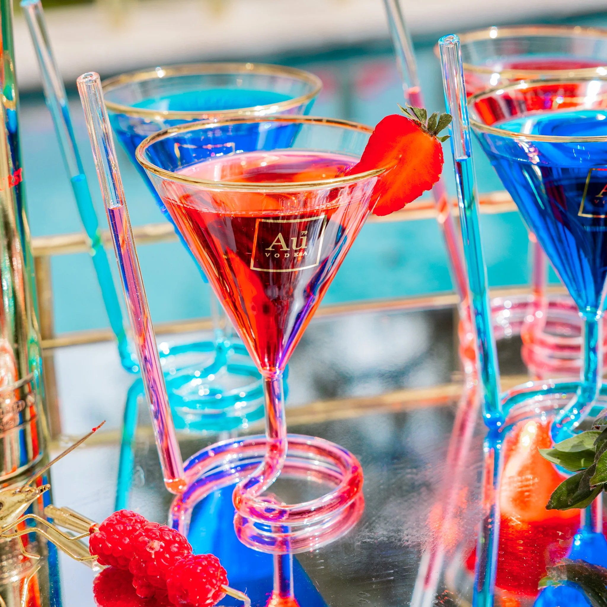 Au Strawtini Glass - Image 3