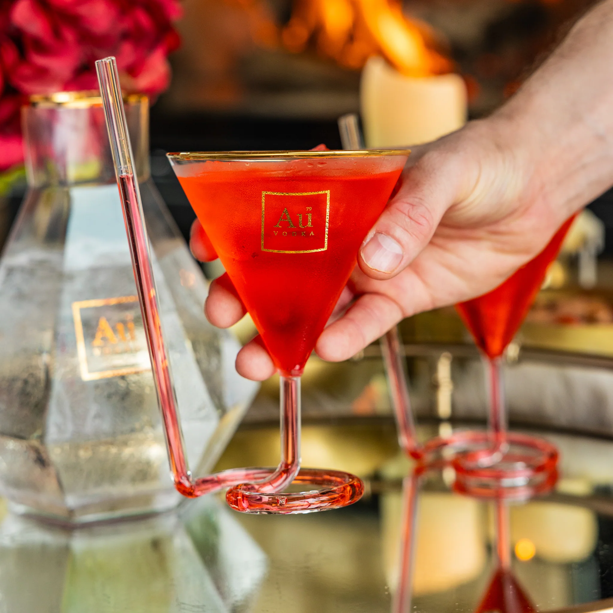 Au Strawtini Glass - Image 5